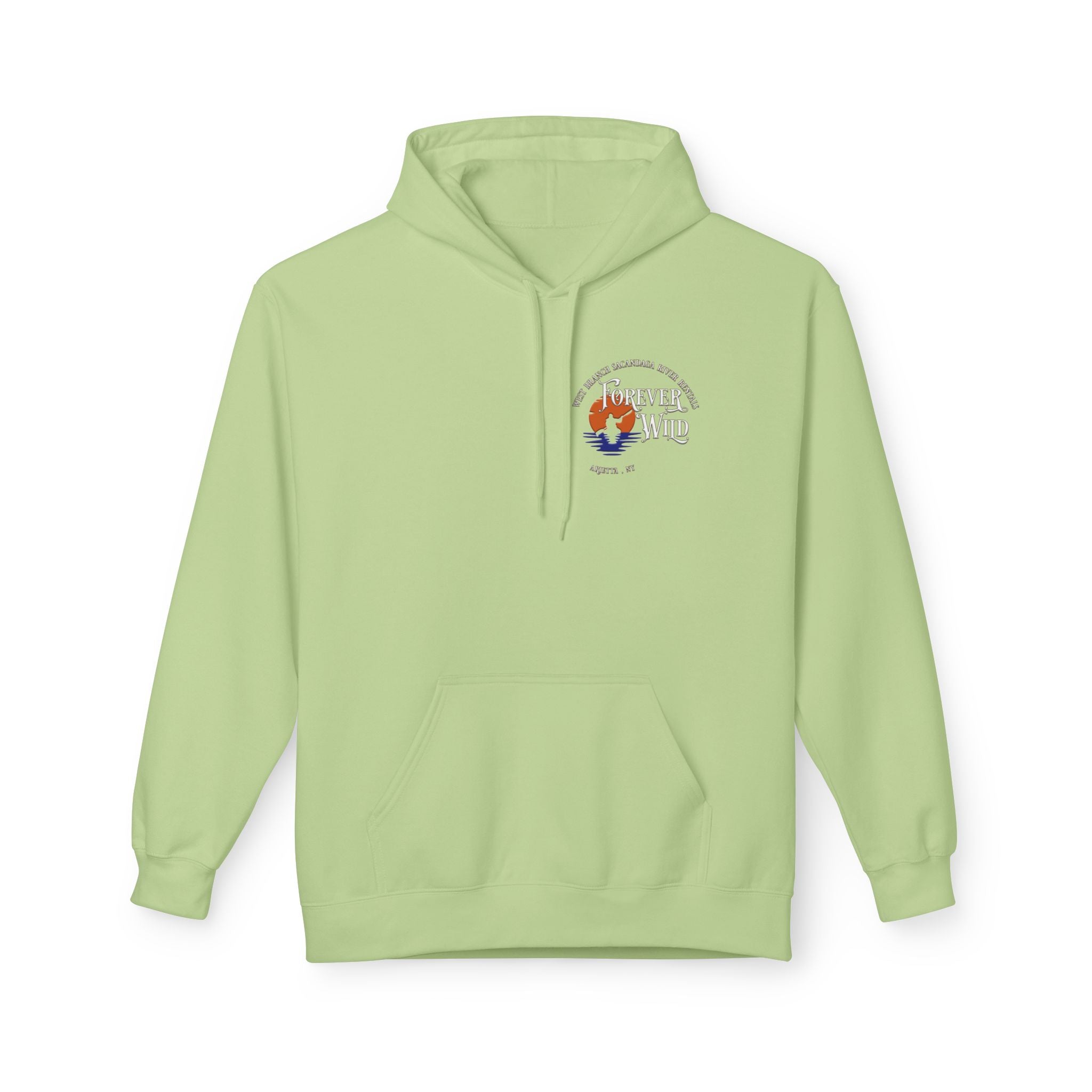 Forever Wild Tavern Adirondack Hoodie — Summer Logo