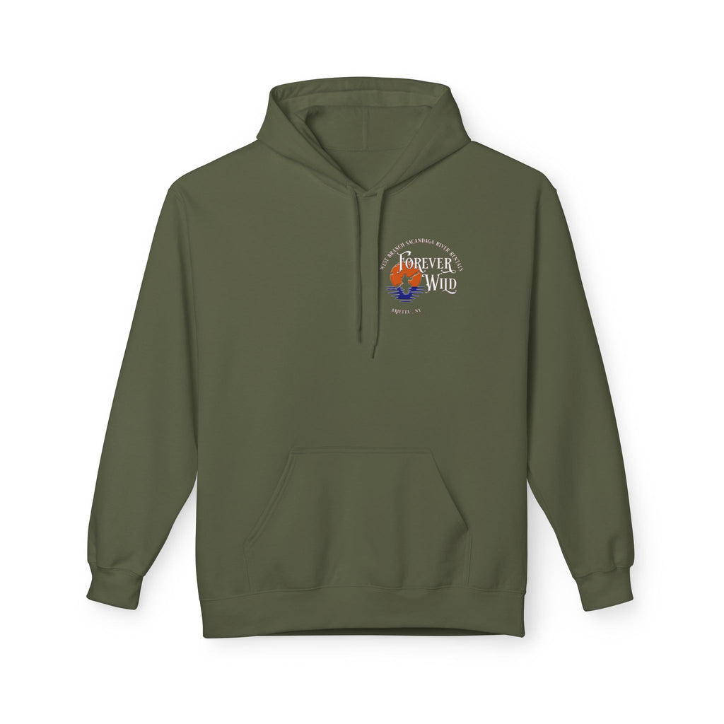 Forever Wild Tavern Adirondack Hoodie — Summer Logo