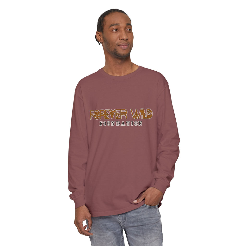 Forever Wild Foundation logo Long Sleeve T-Shirt | Nature Conservation