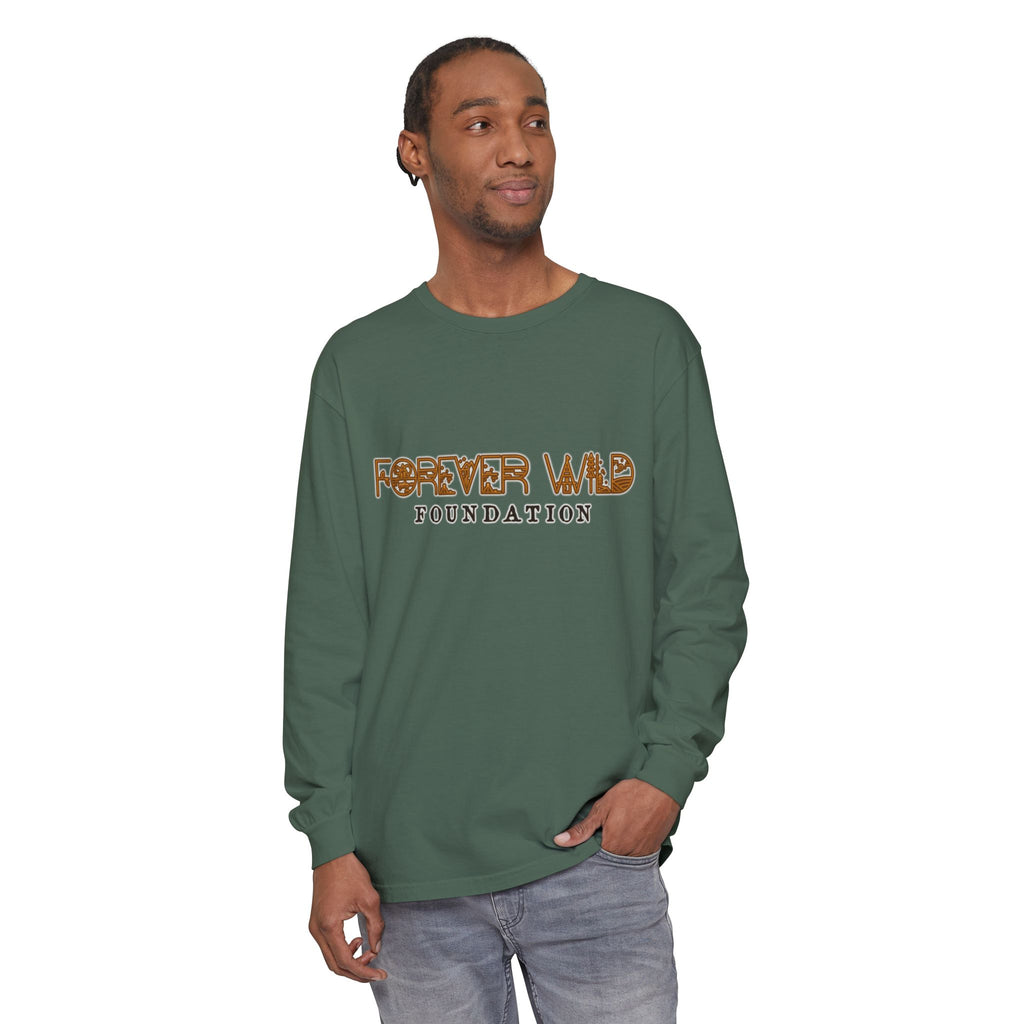 Forever Wild Foundation logo Long Sleeve T-Shirt | Nature Conservation