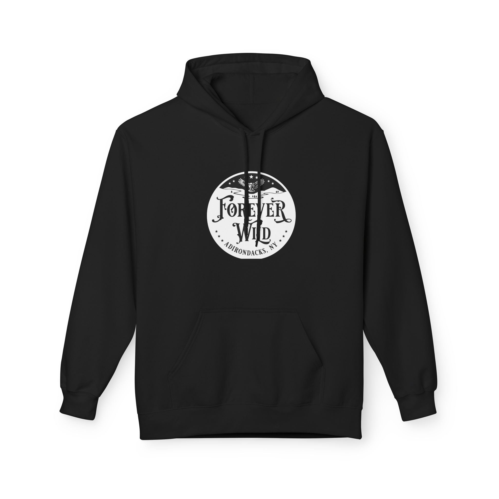 Hoodie — "Forever Wild" Adirondack Park Edition (Front Only!)