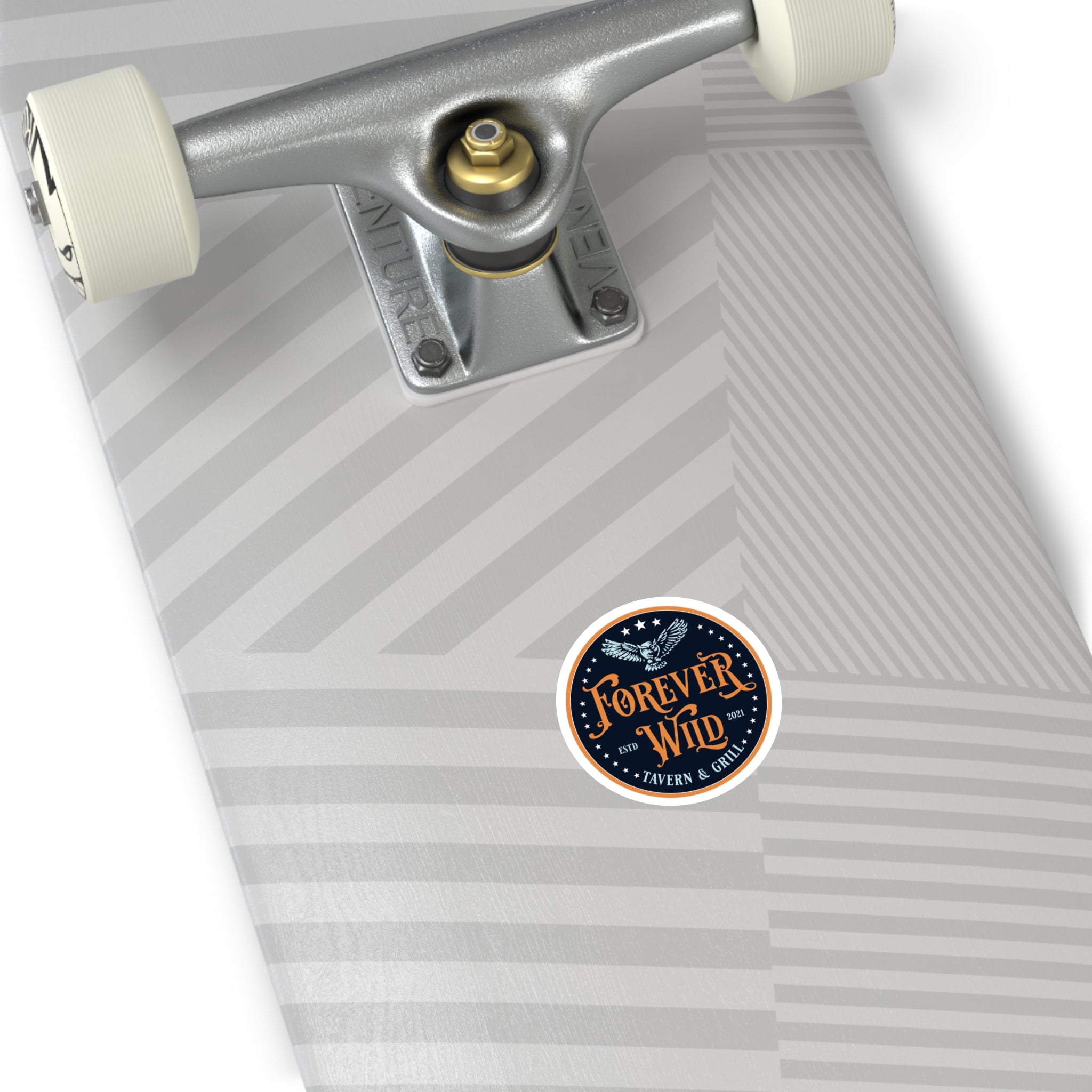 Forever Wild Round Stickers, Indoor\Outdoor