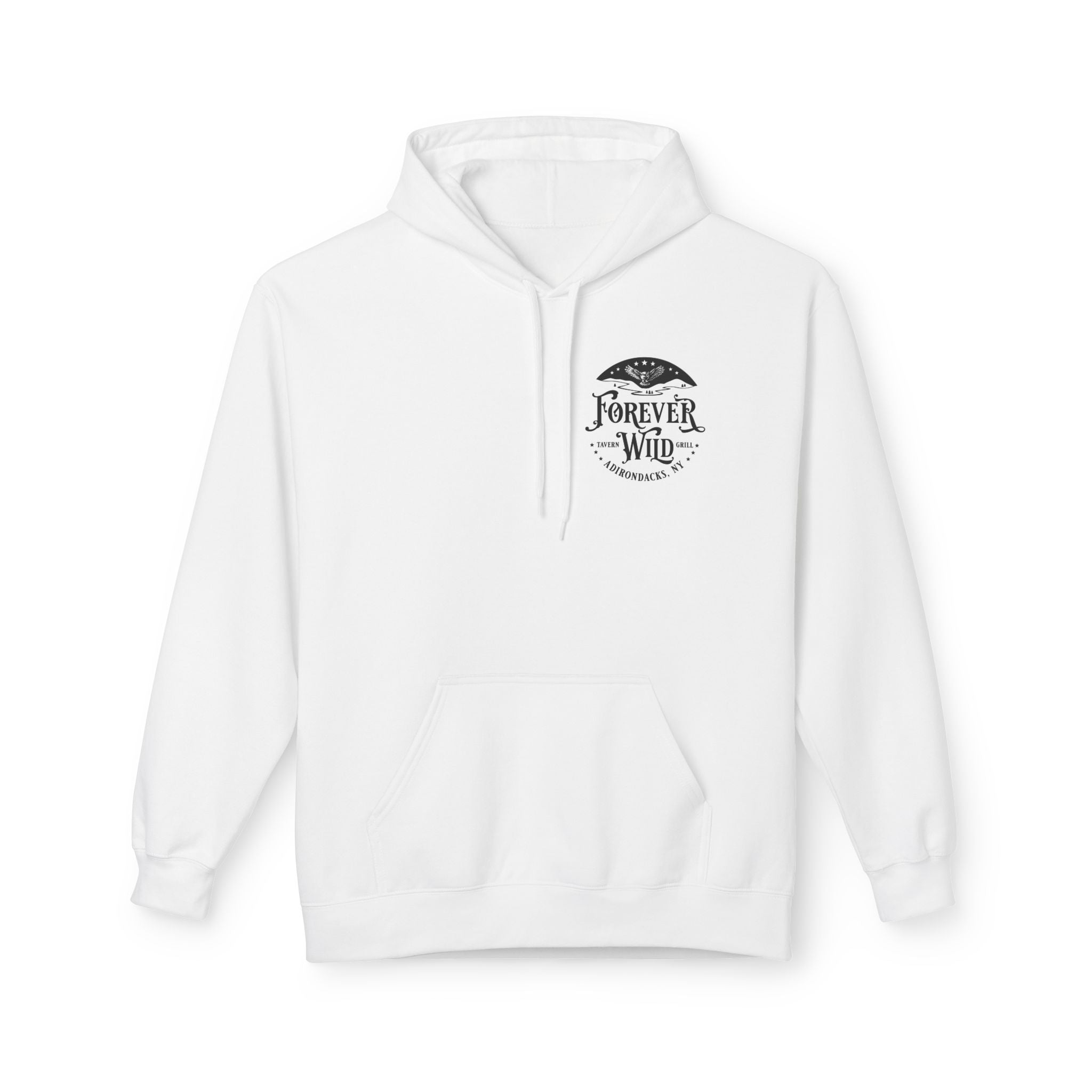Forever Wild Tavern Snowmobile Hoodie | Winter Logo UNISEX