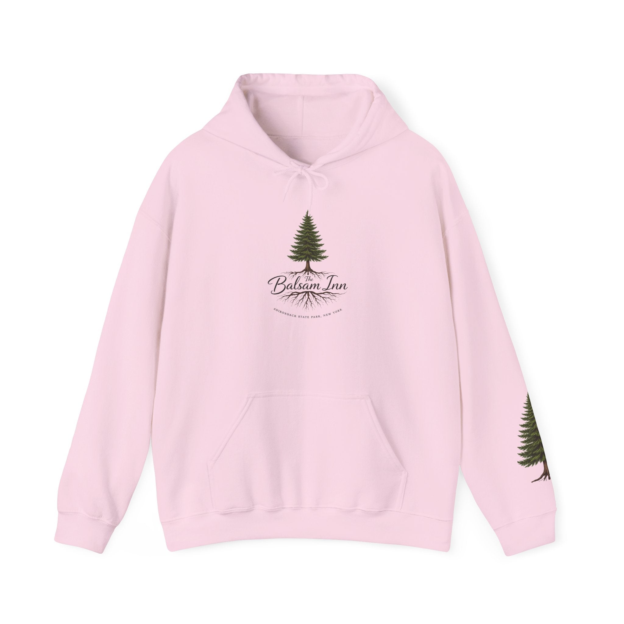 Hoodie - Balsam Inn Pine Tree Hoodie with Roots Logo