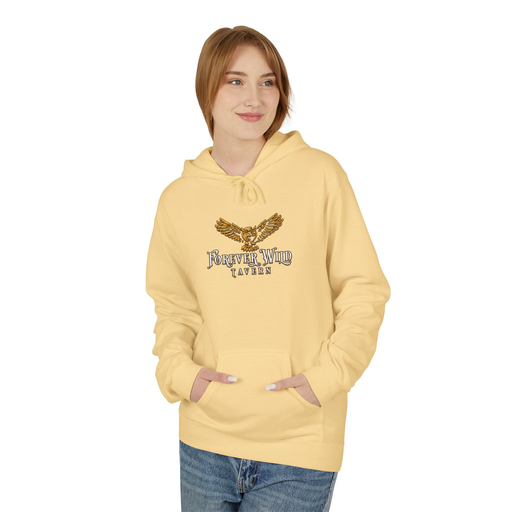 Forever Wild Tavern Hoodie — Historic Logo Large Front Logo