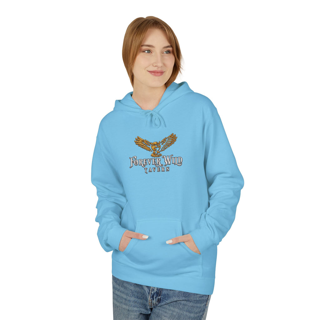 Forever Wild Tavern Hoodie — Historic Logo Large Front Logo
