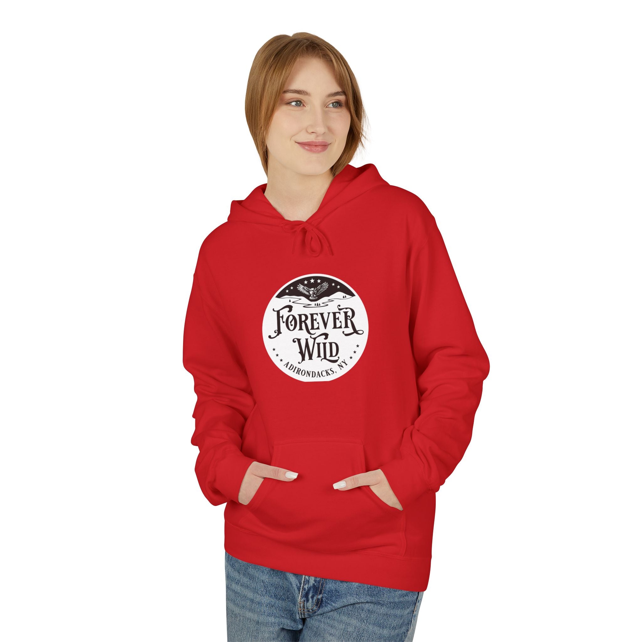 Hoodie — "Forever Wild" Adirondack Park Edition (Front Only!)