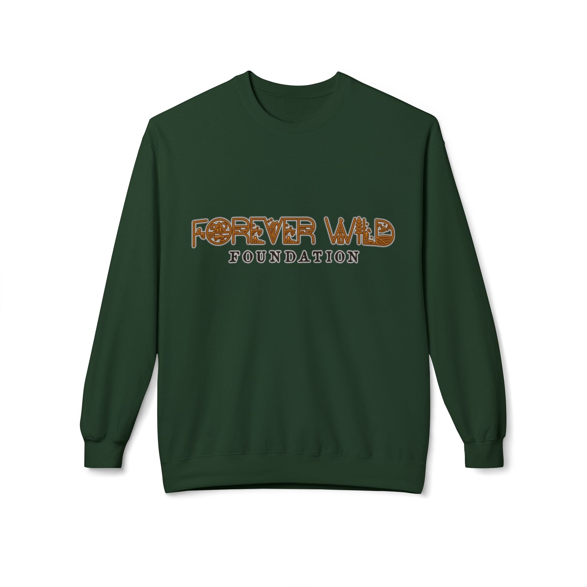 Forever Wild Foundation crewneck sweatshirt | Adirondacks Mercandise