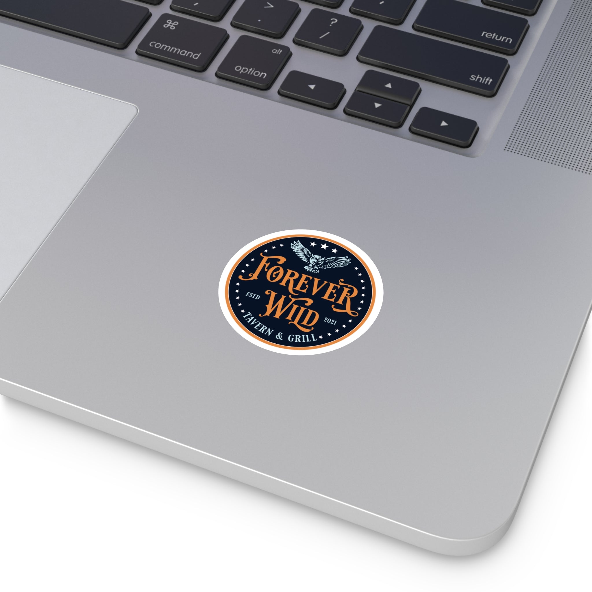 Forever Wild Round Stickers, Indoor\Outdoor