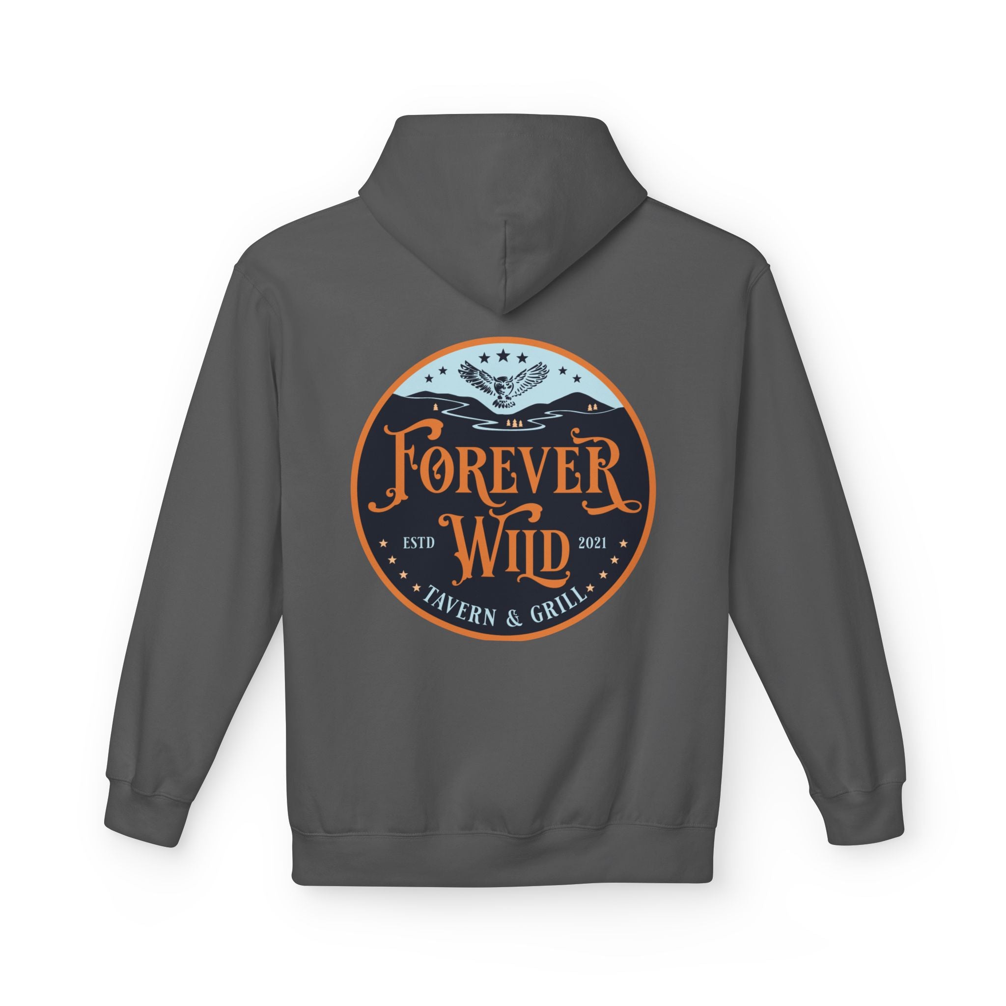Forever Wild Tavern  | Vintage badge logo sweatshirt.