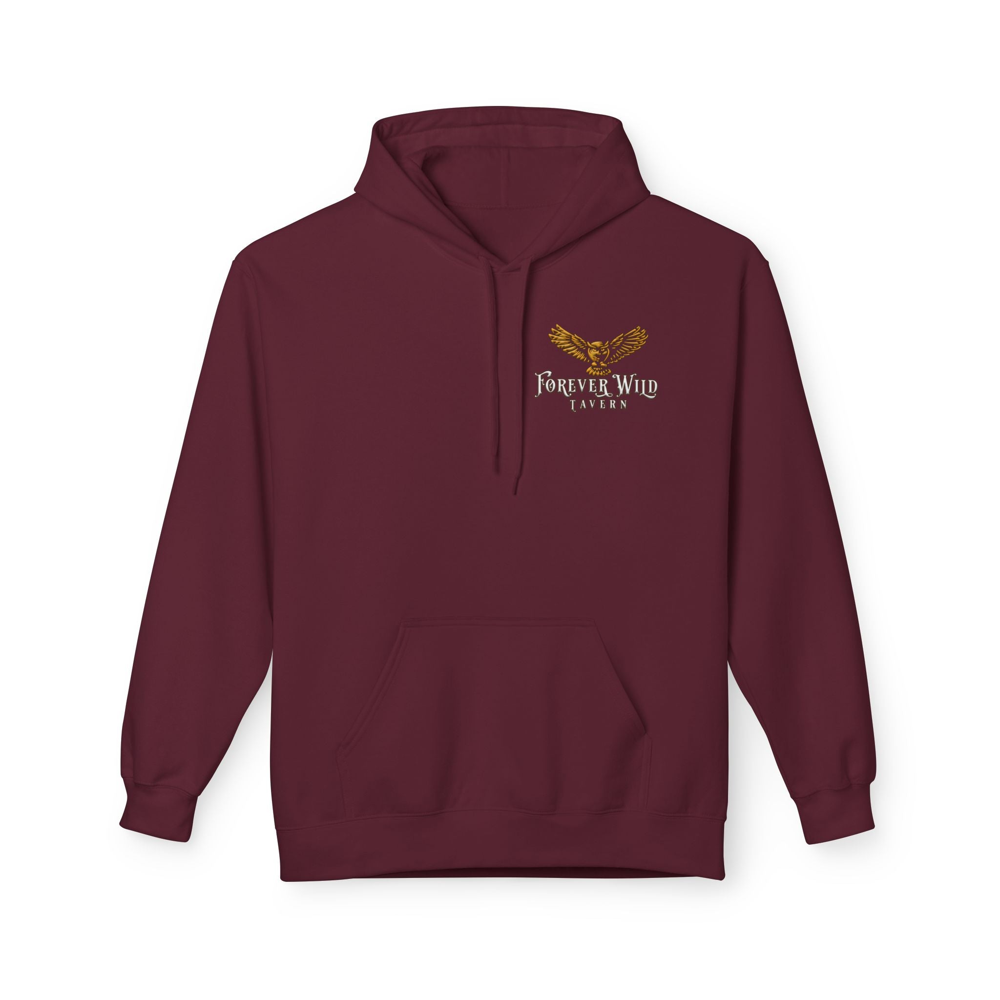 Forever Wild Tavern Hoodie — Historical Logo Unisex