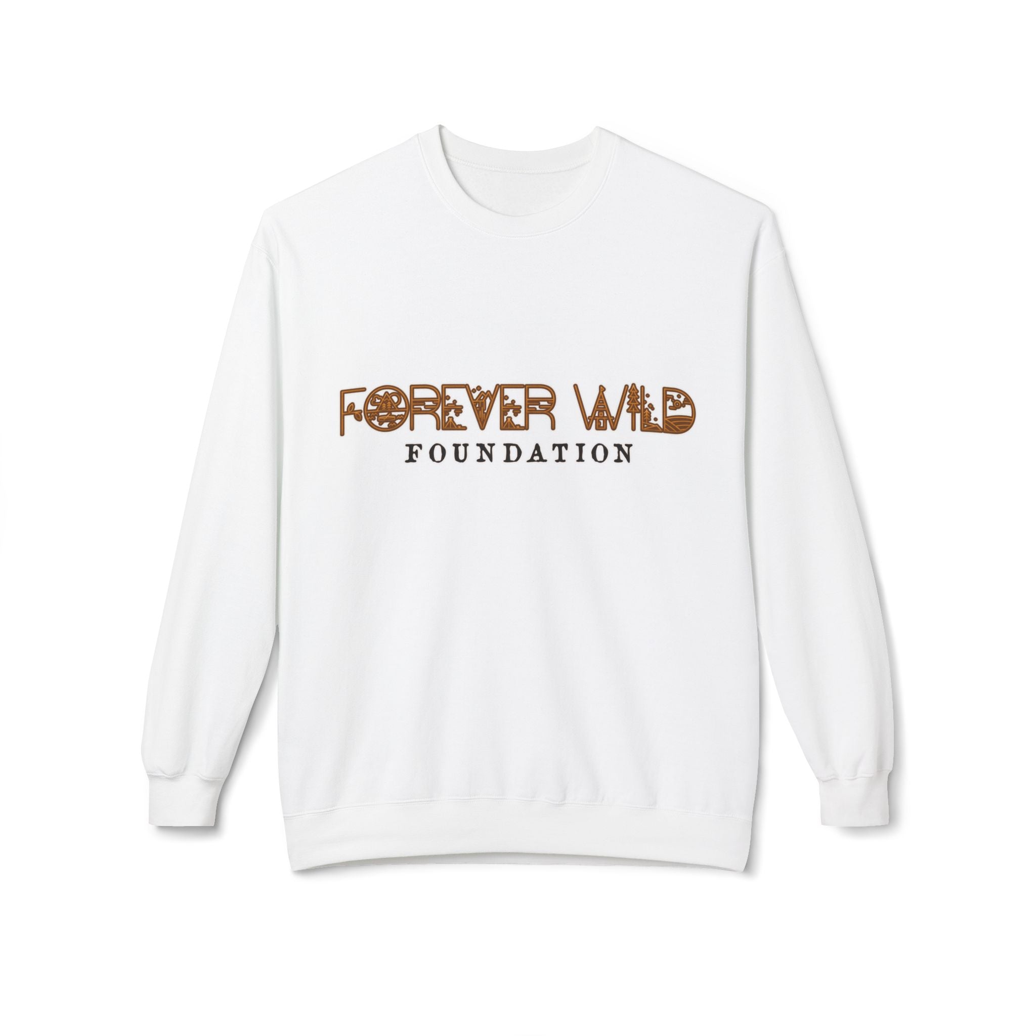 Forever Wild Foundation crewneck sweatshirt | Adirondacks Mercandise