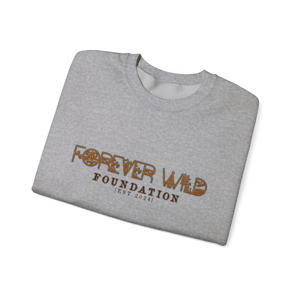 Forever Wild Foundation text sweatshirt | Crewneck Sweatshirt