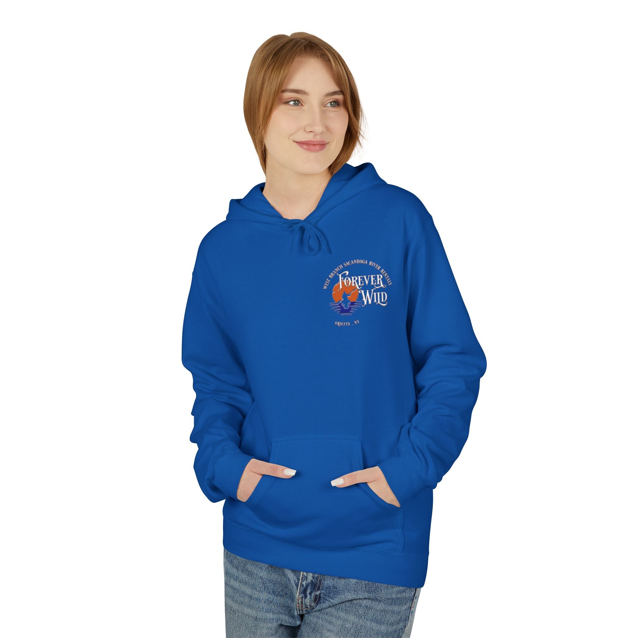 Forever Wild Tavern Adirondack Hoodie — Summer Logo