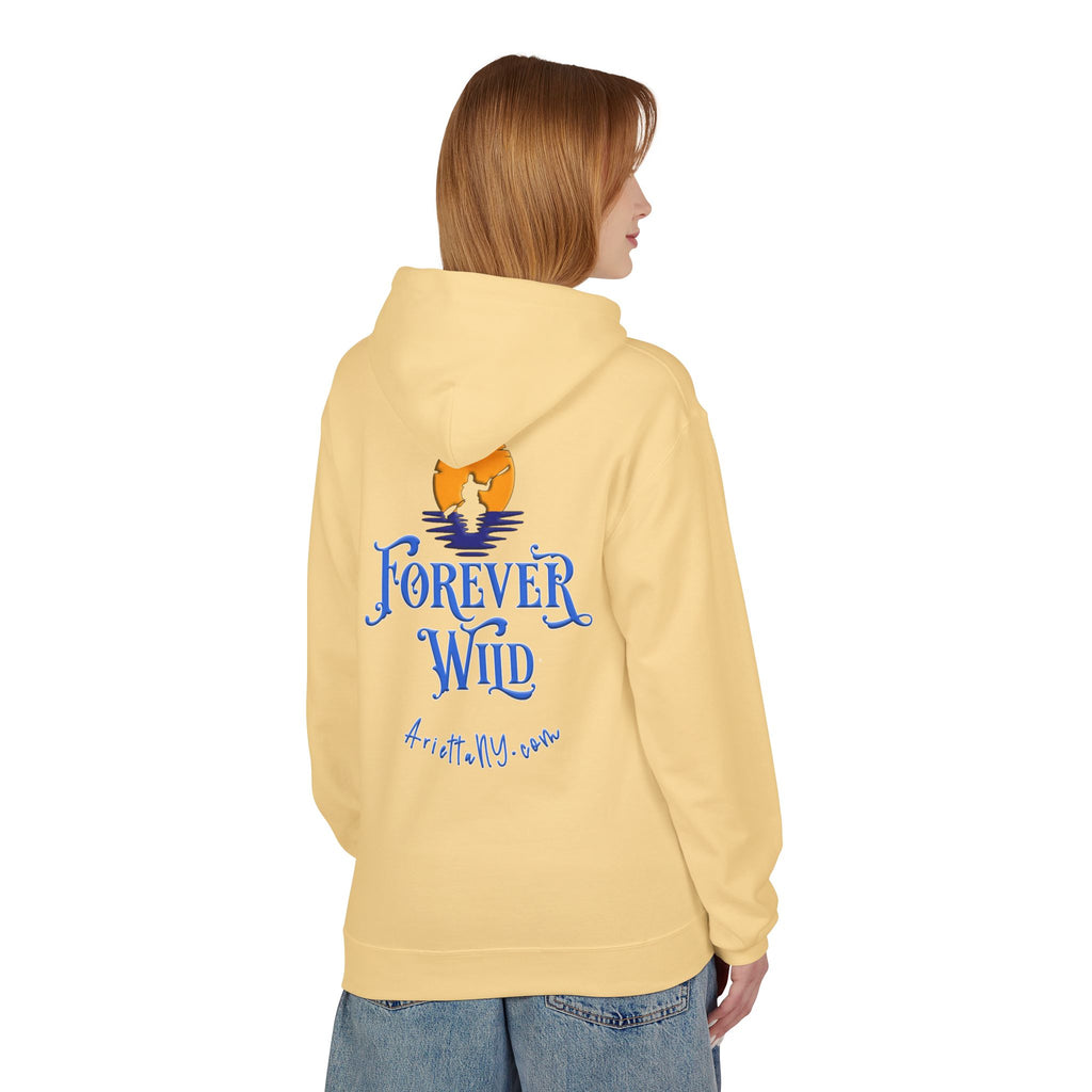 Forever Wild Tavern Adirondack Hoodie — Summer Logo