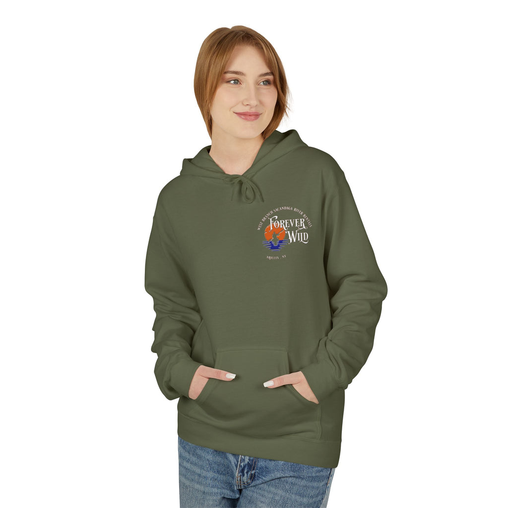 Forever Wild Tavern Adirondack Hoodie — Summer Logo