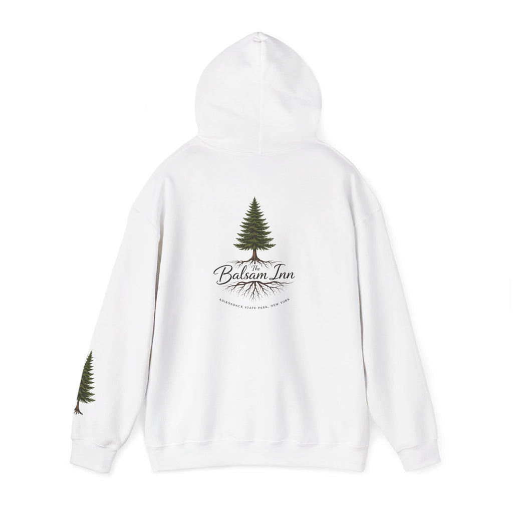 Hoodie - Balsam Inn Pine Tree Hoodie with Roots Logo