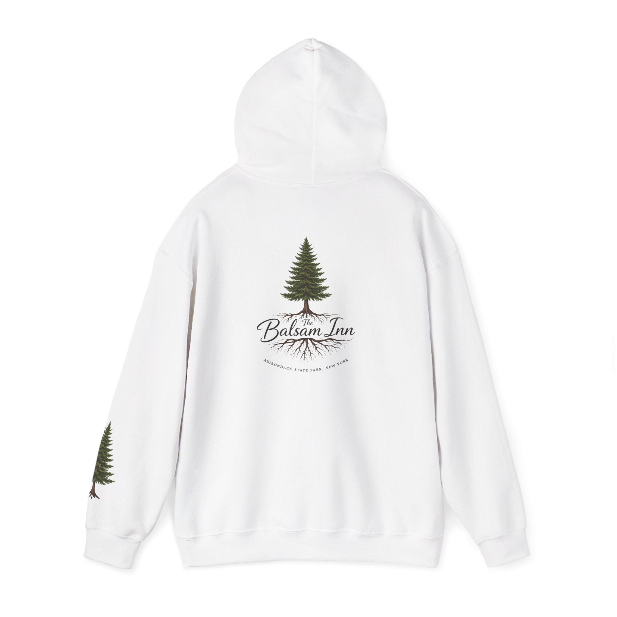 Hoodie - Balsam Inn Pine Tree Hoodie with Roots Logo