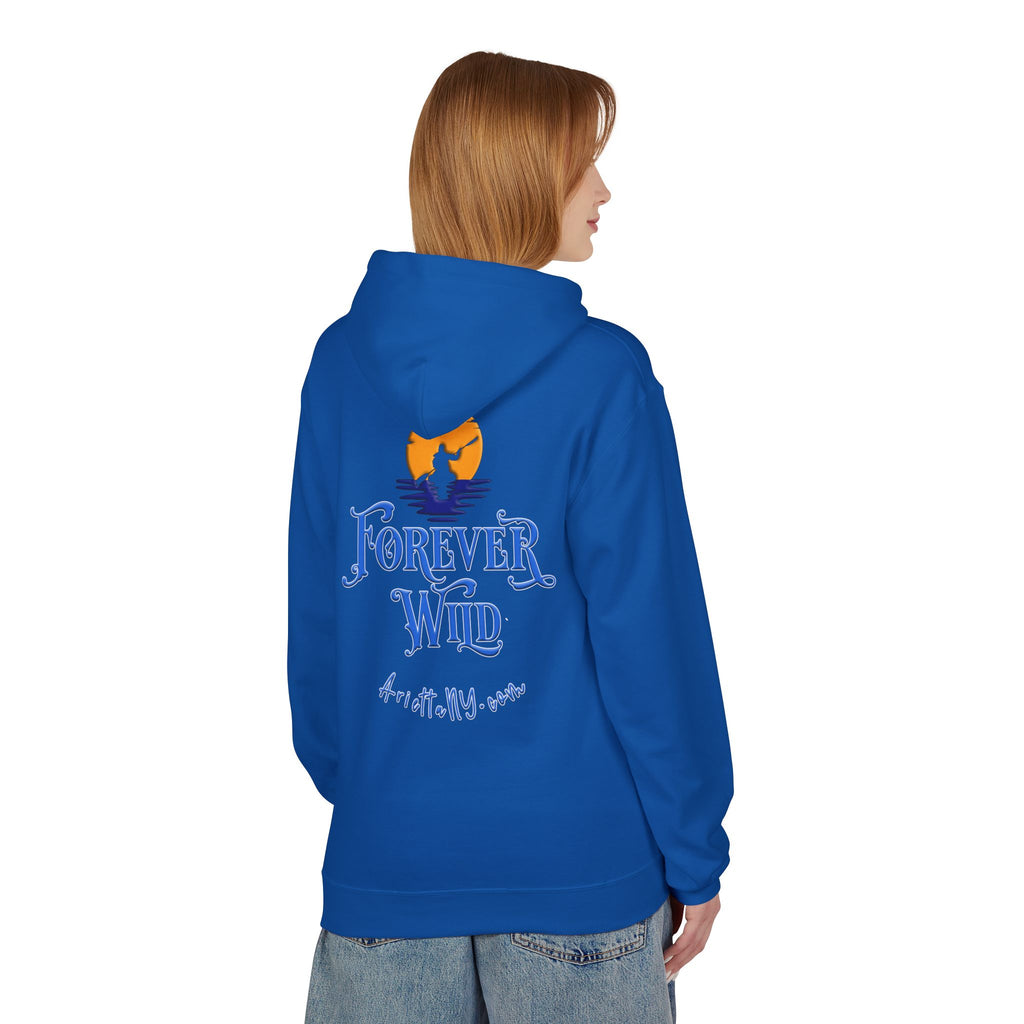Forever Wild Tavern Adirondack Hoodie — Summer Logo