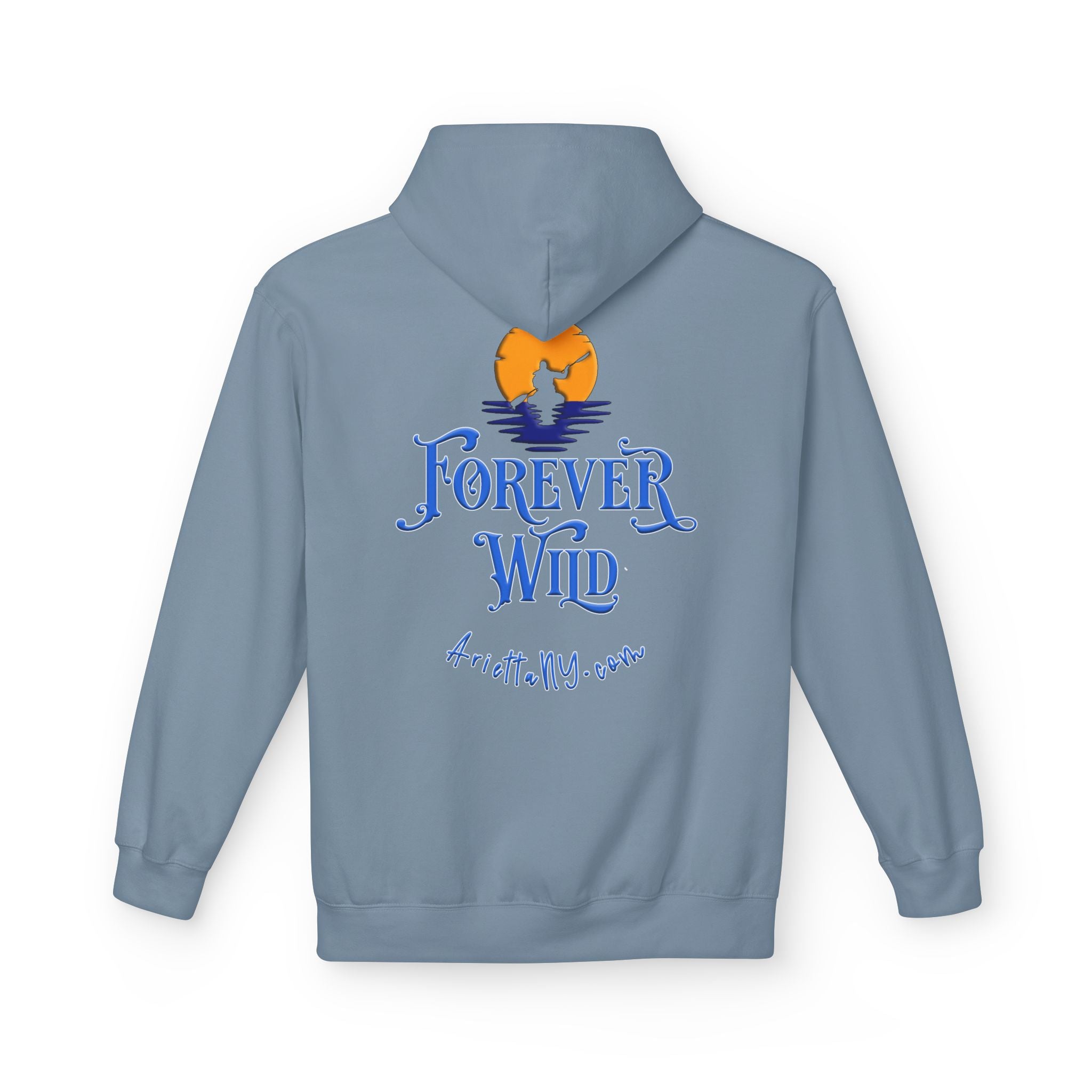 Forever Wild Tavern Adirondack Hoodie — Summer Logo
