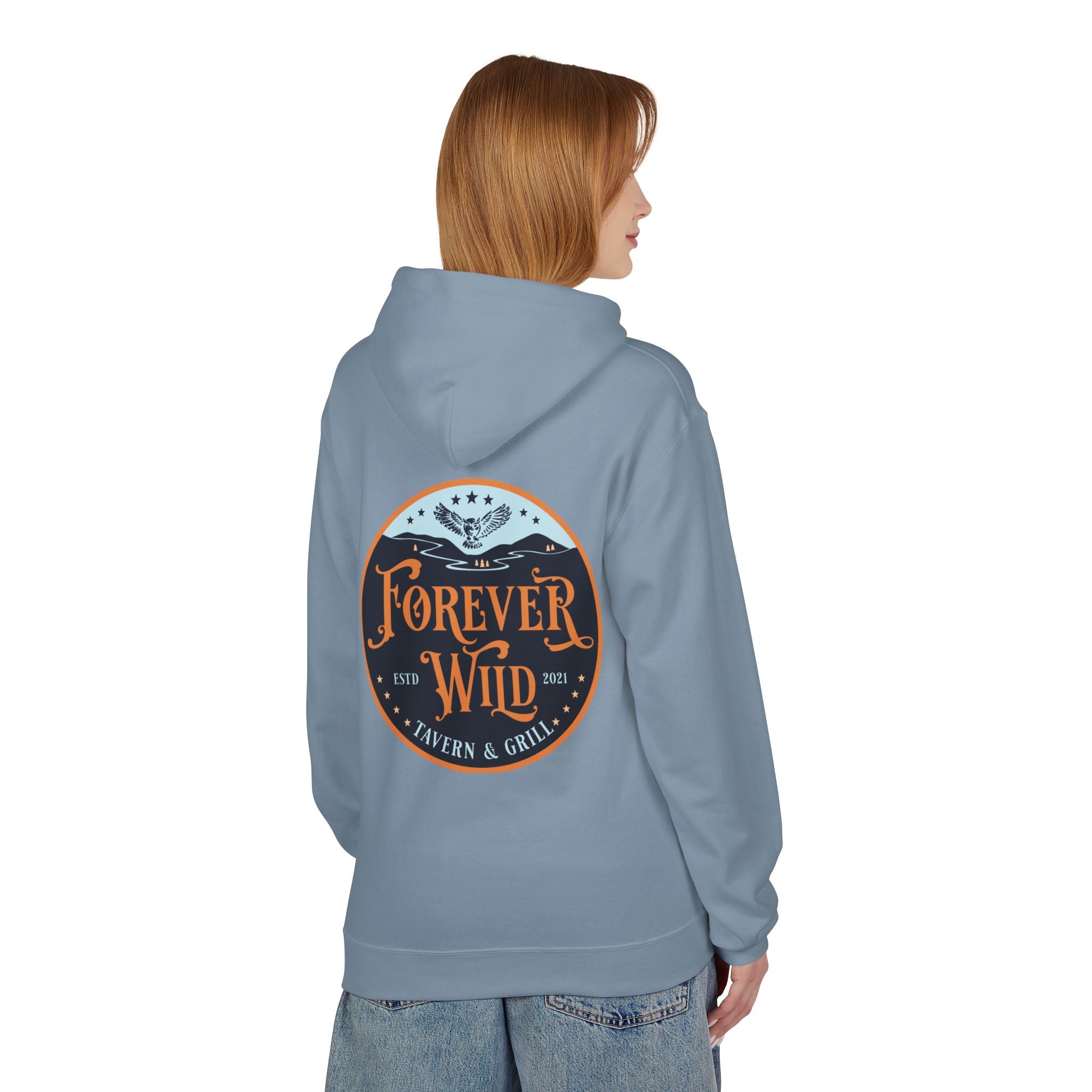 Forever Wild Tavern  | Vintage badge logo sweatshirt.