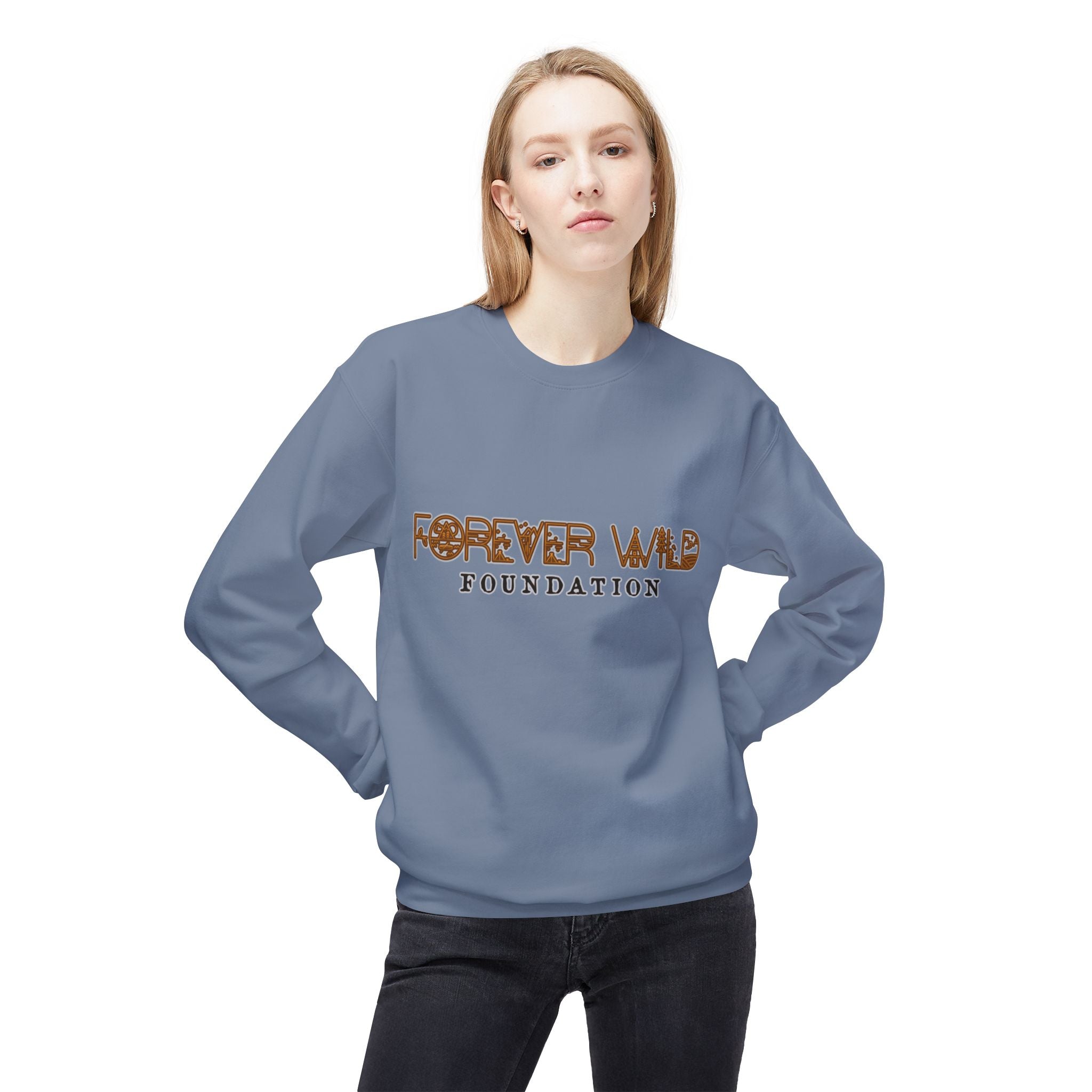 Forever Wild Foundation crewneck sweatshirt | Adirondacks Mercandise