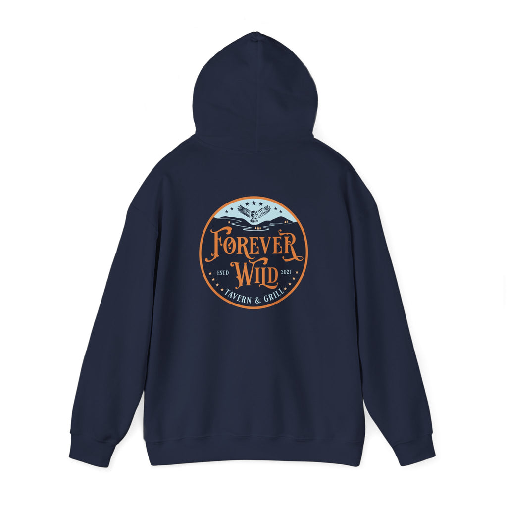 Forever Wild Tavern hoodie | Pullover Sweatshirt, Both Sides