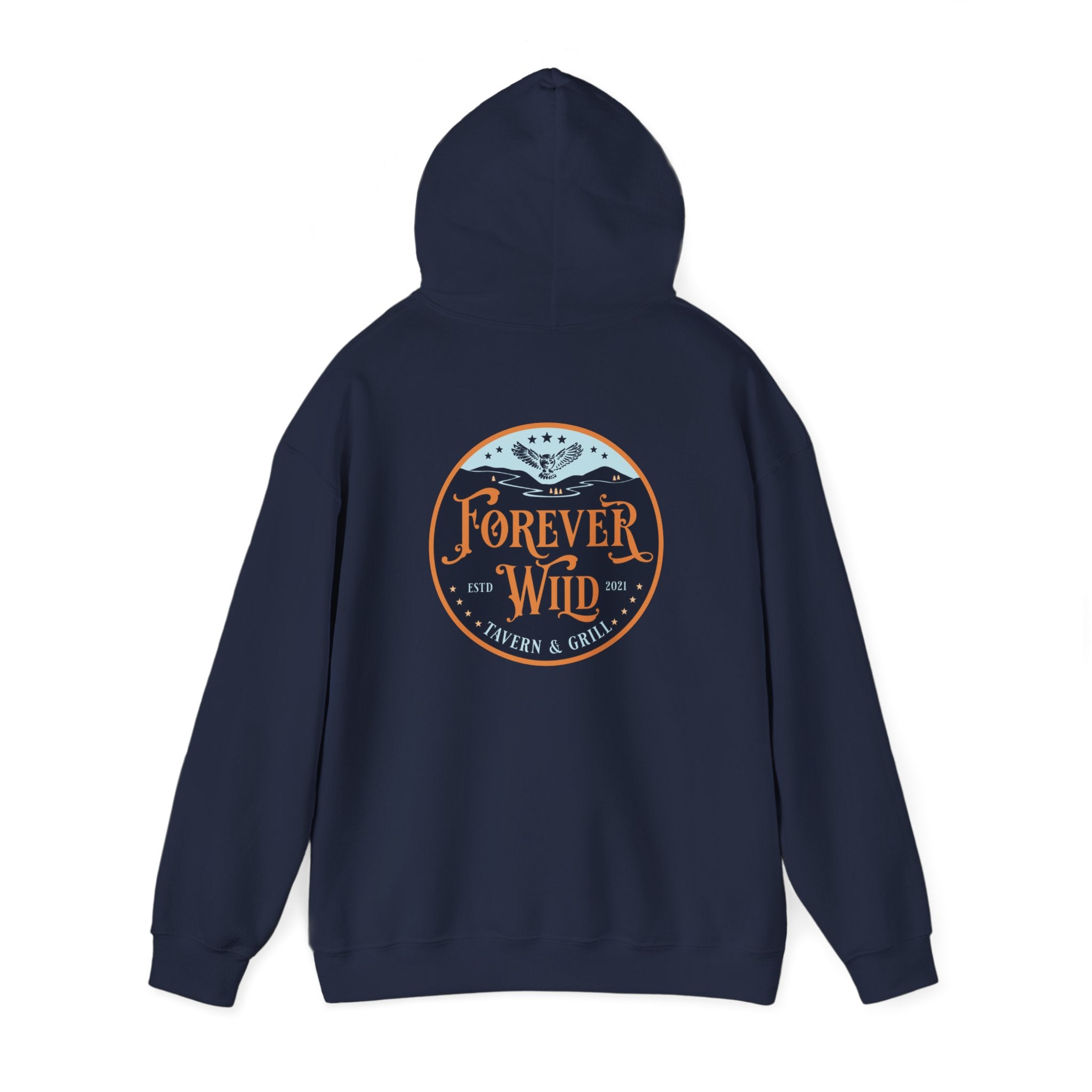 Forever Wild Tavern hoodie | Pullover Sweatshirt, Both Sides