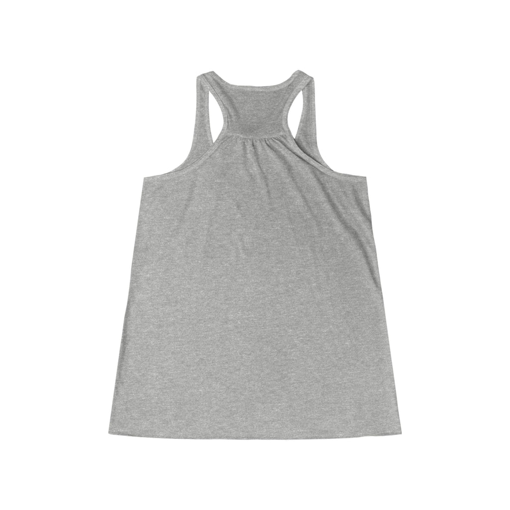 Balsam Inn Women’s Flowly Racerback Tank – Pine Tree Lodge Graphic