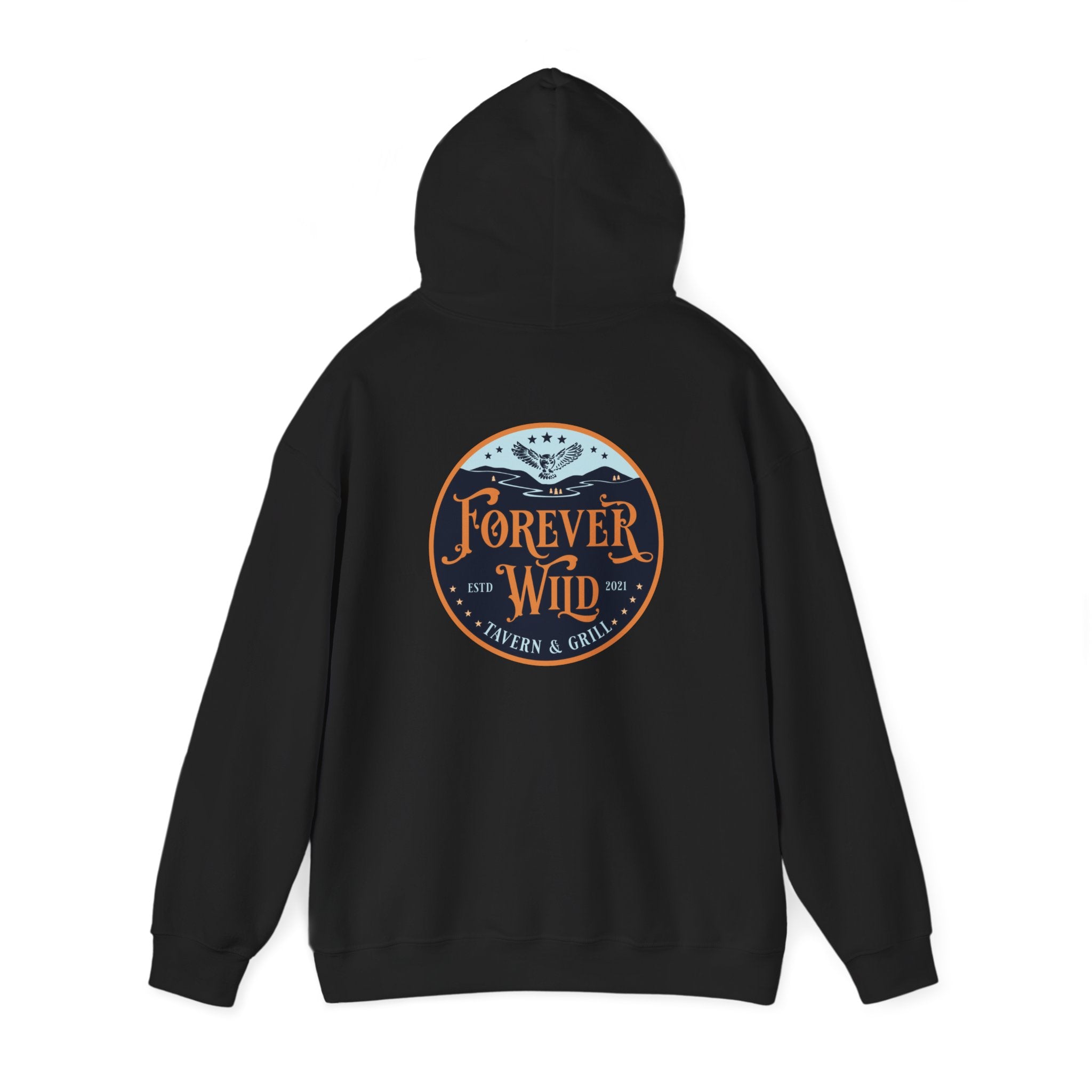Forever Wild Tavern hoodie | Pullover Sweatshirt, Both Sides