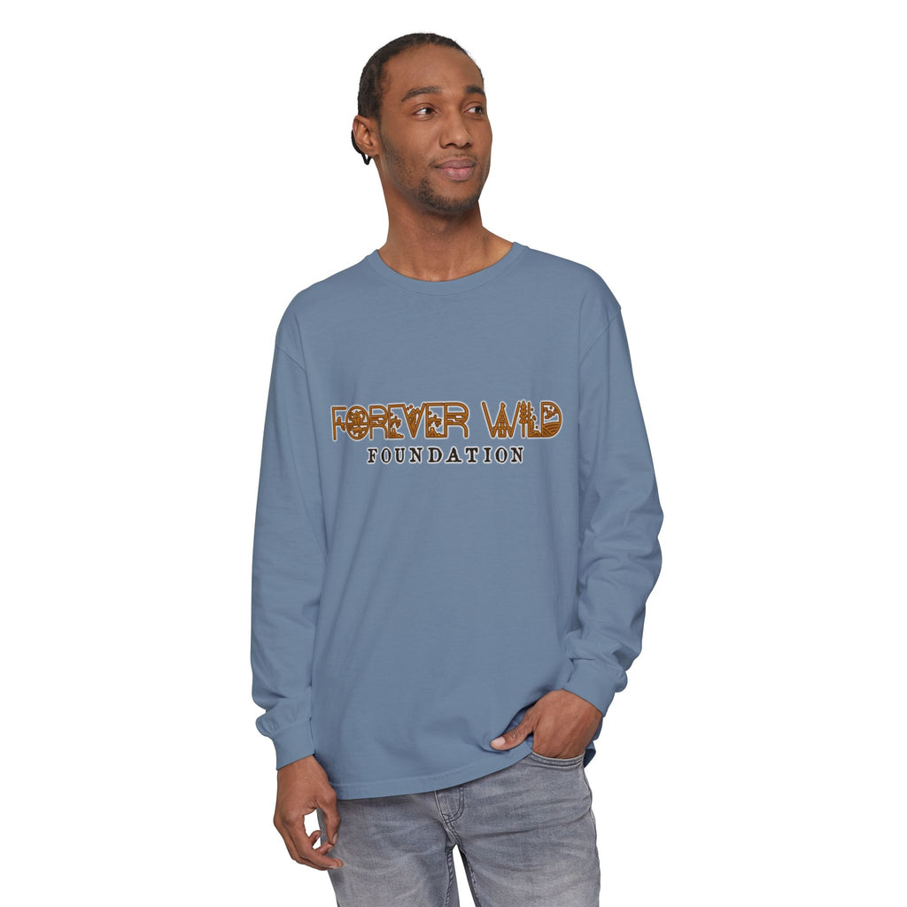 Forever Wild Foundation logo Long Sleeve T-Shirt | Nature Conservation