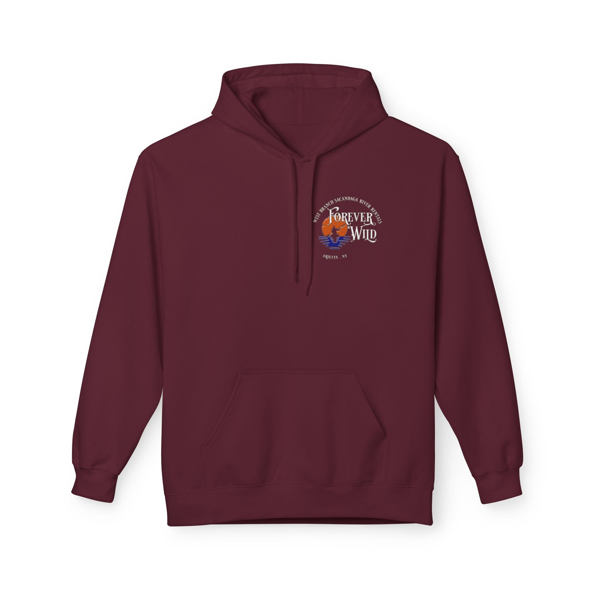 Forever Wild Tavern Adirondack Hoodie — Summer Logo