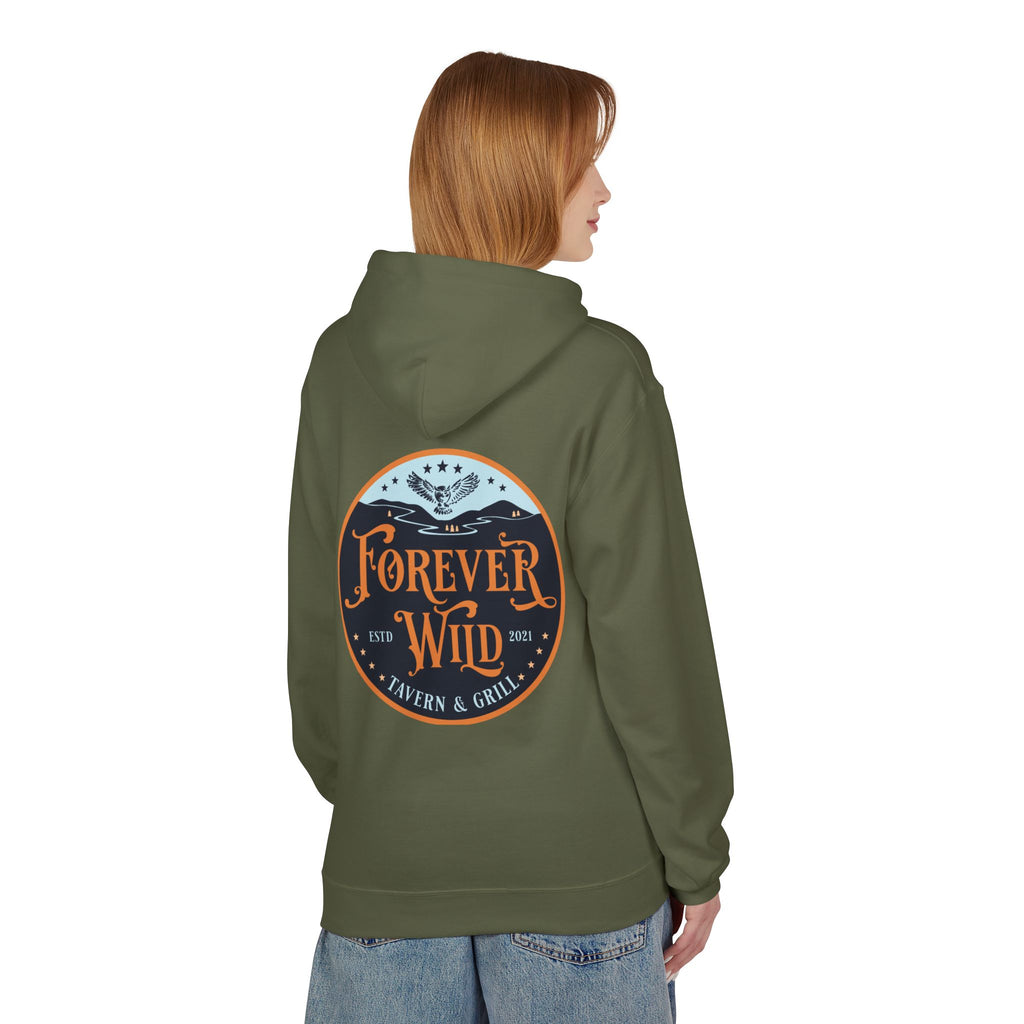 Forever Wild Tavern  | Vintage badge logo sweatshirt.