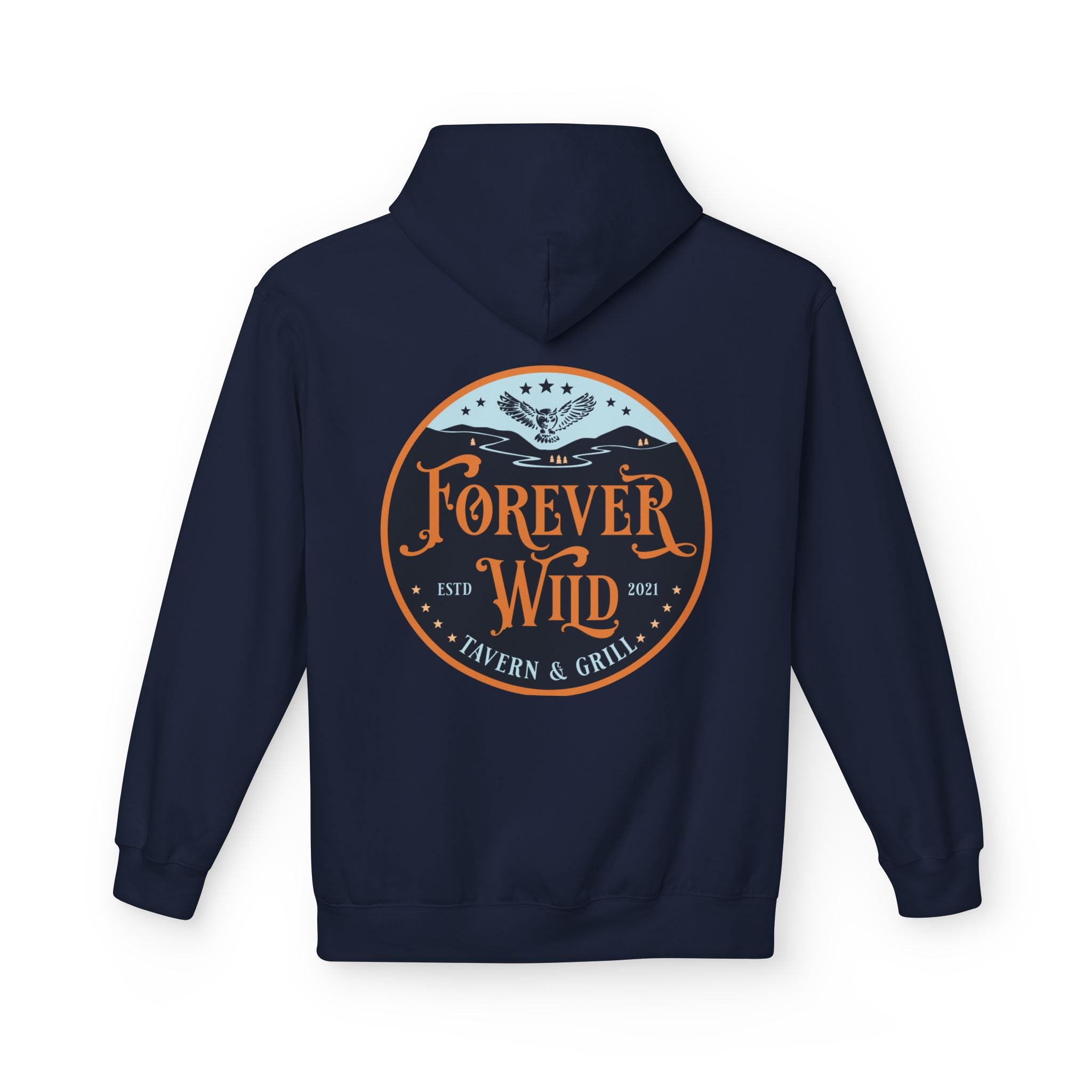 Forever Wild Tavern  | Vintage badge logo sweatshirt.