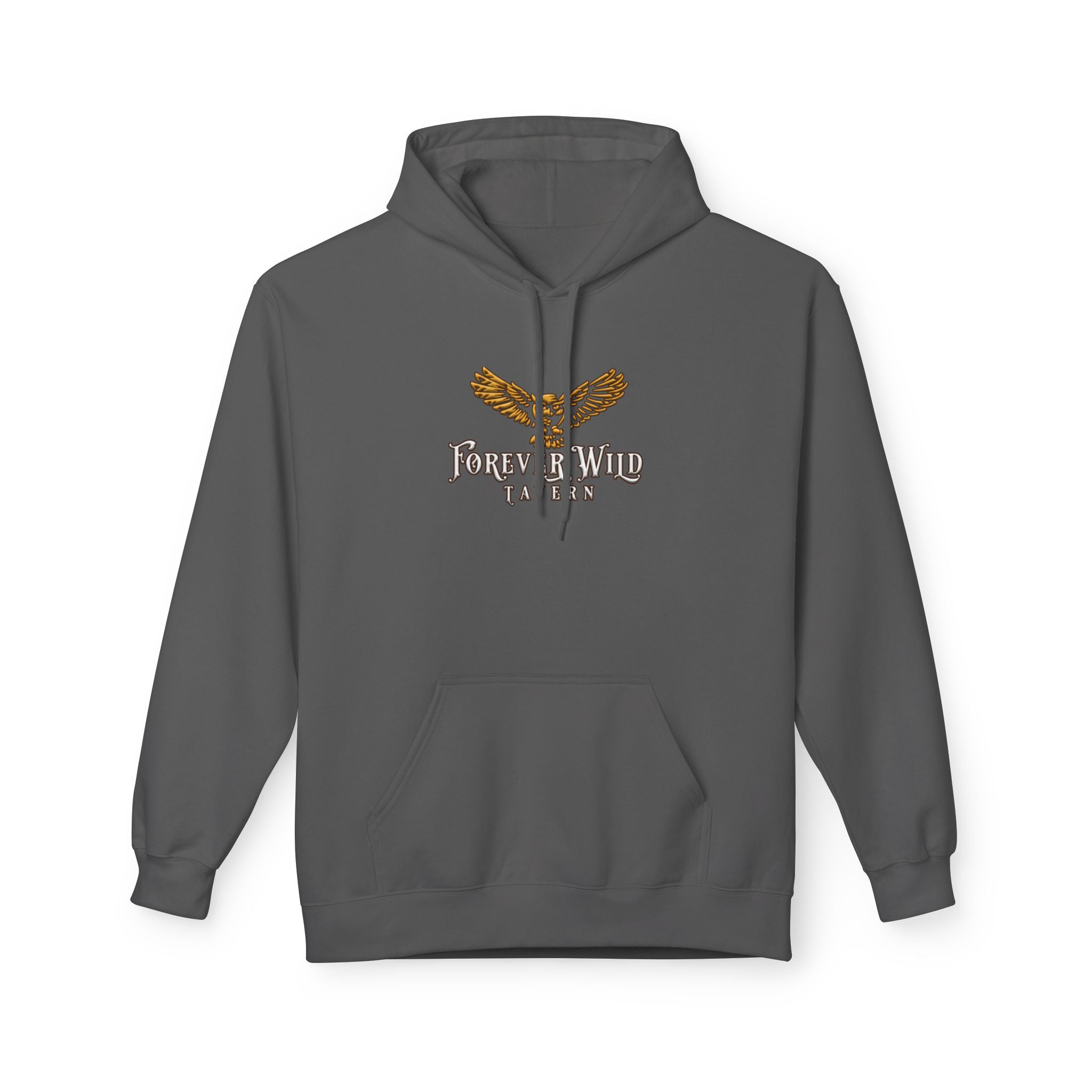 Forever Wild Tavern Hoodie — Historic Logo Large Front Logo