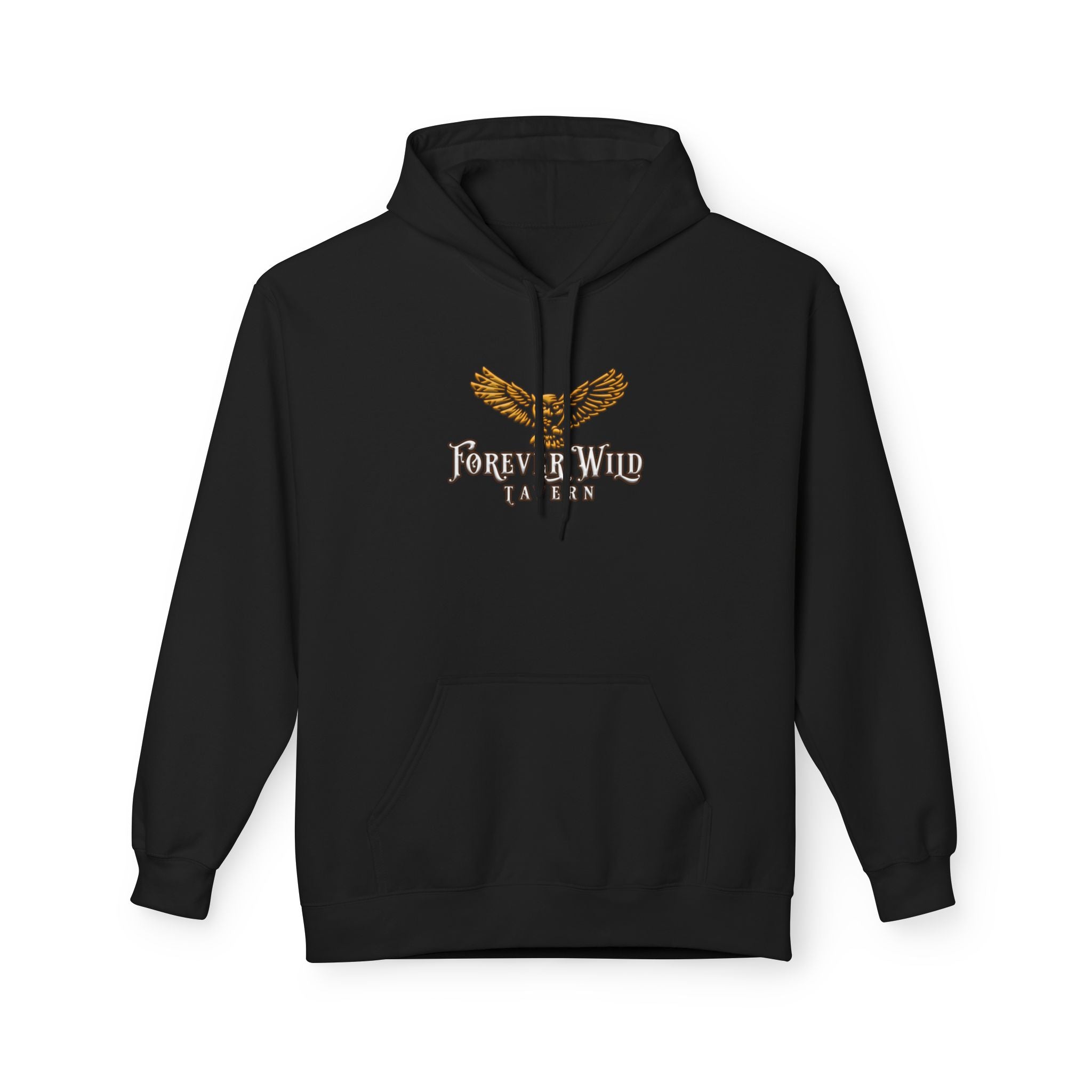 Forever Wild Tavern Hoodie — Historic Logo Large Front Logo