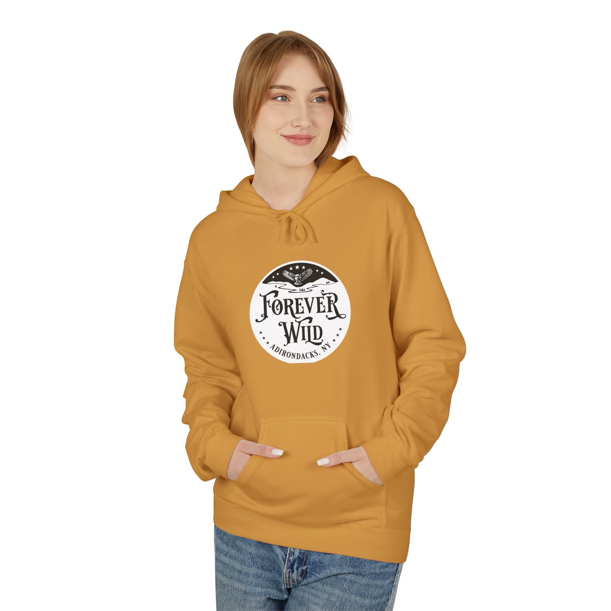 Hoodie — "Forever Wild" Adirondack Park Edition (Front Only!)