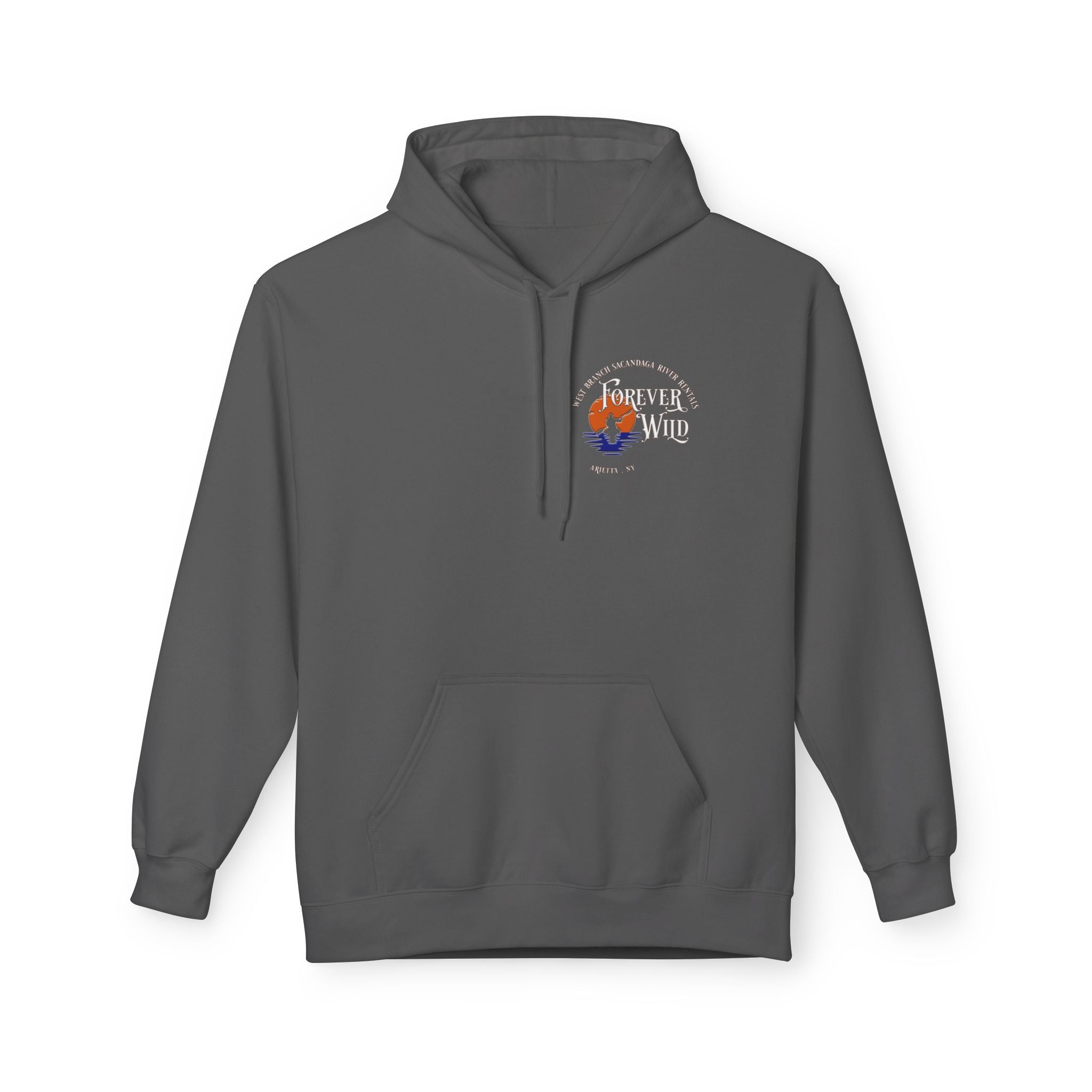 Forever Wild Tavern Adirondack Hoodie — Summer Logo