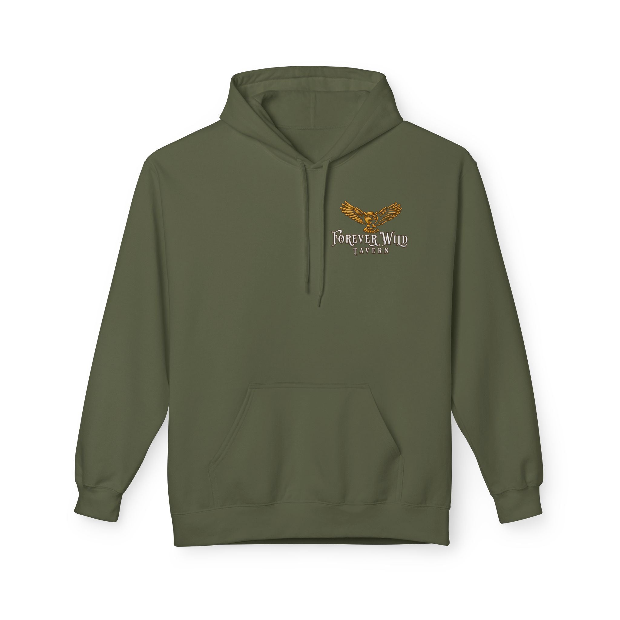 Forever Wild Tavern Hoodie — Historical Logo Unisex