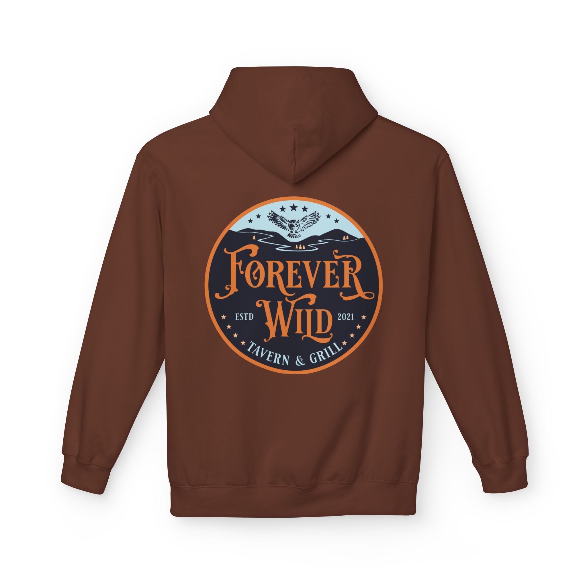 Forever Wild Tavern  | Vintage badge logo sweatshirt.
