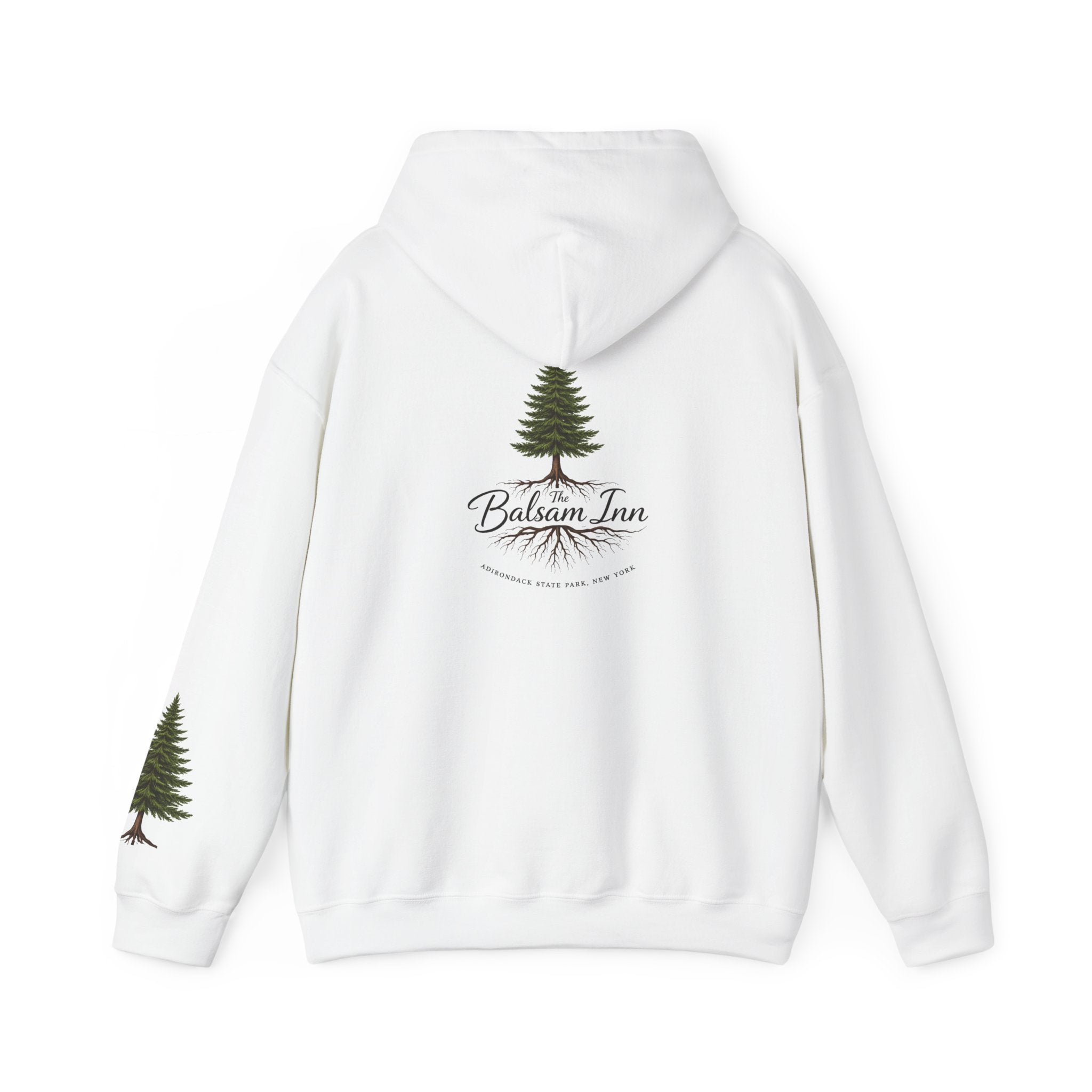 Hoodie - Balsam Inn Pine Tree Hoodie with Roots Logo
