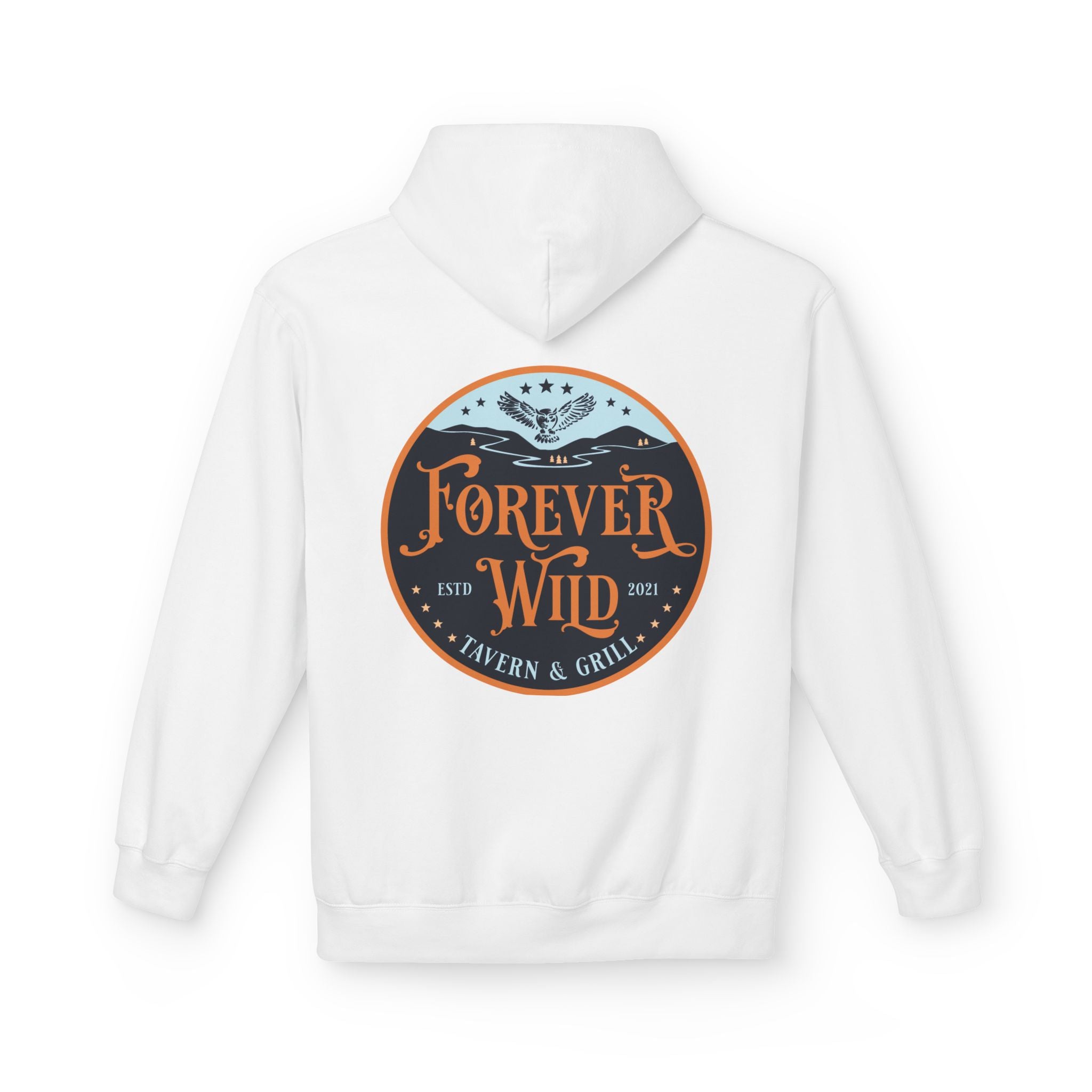 Forever Wild Tavern  | Vintage badge logo sweatshirt.