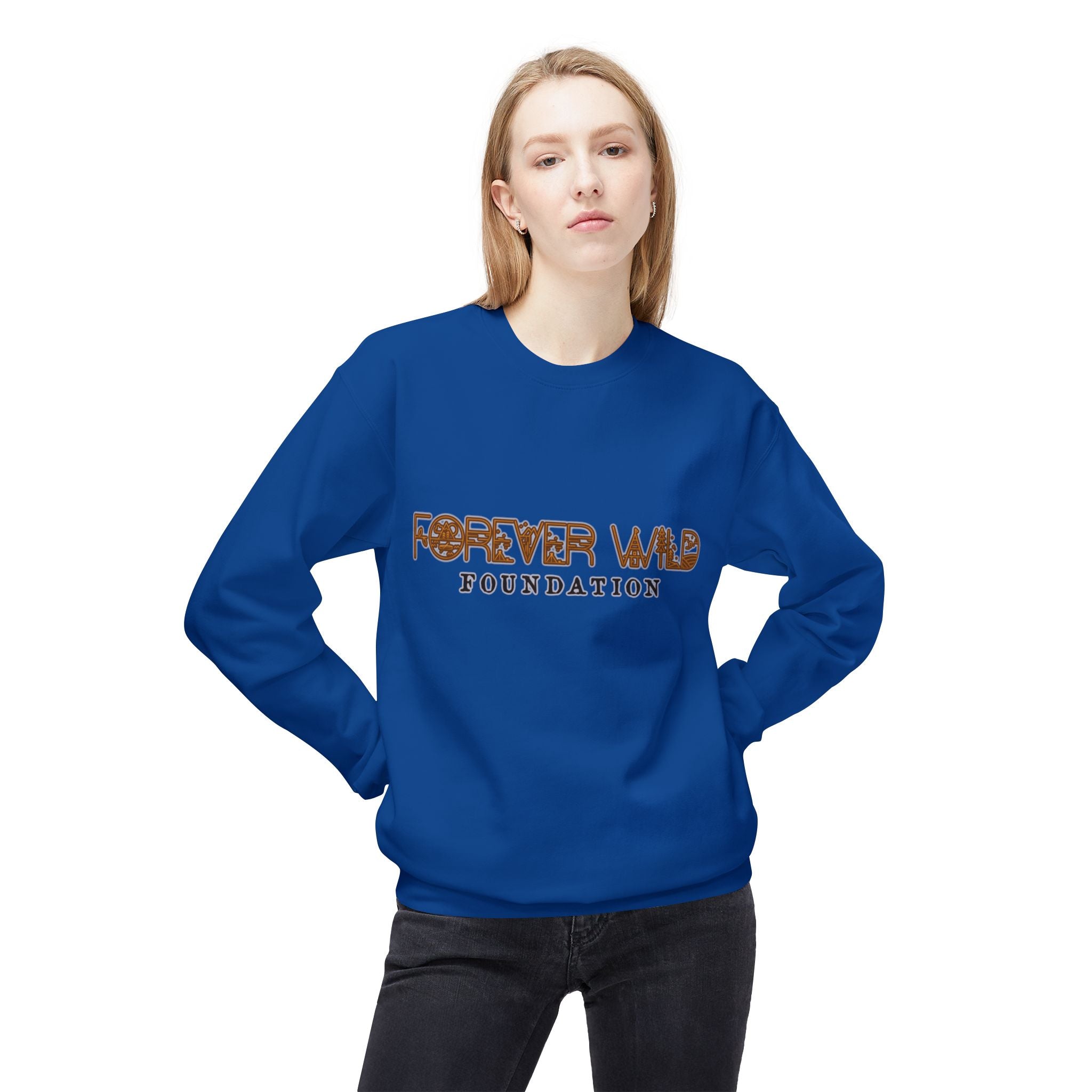 Forever Wild Foundation crewneck sweatshirt | Adirondacks Mercandise