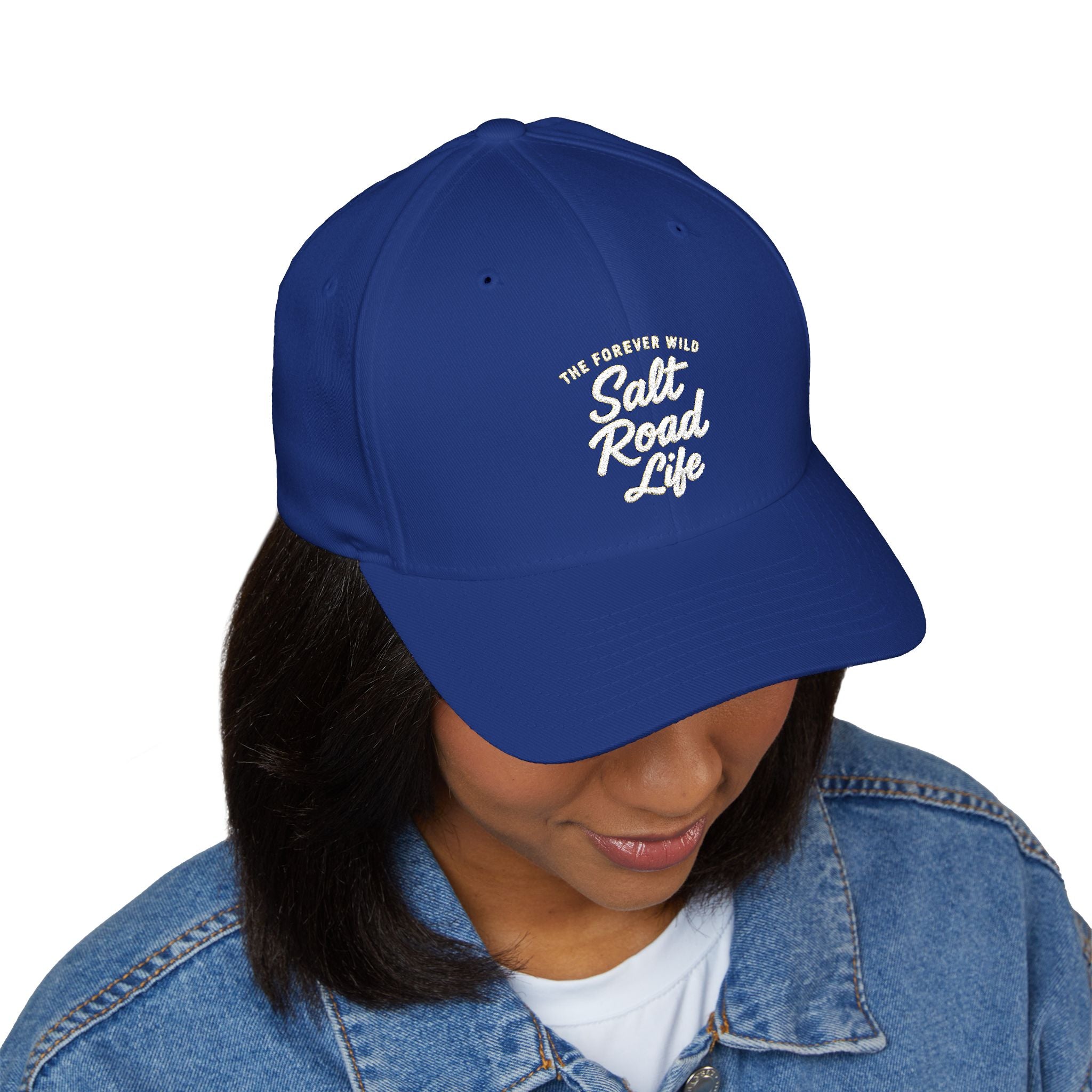 Salt Road Life Embroidery Cap | Closed-Back Structured Cap