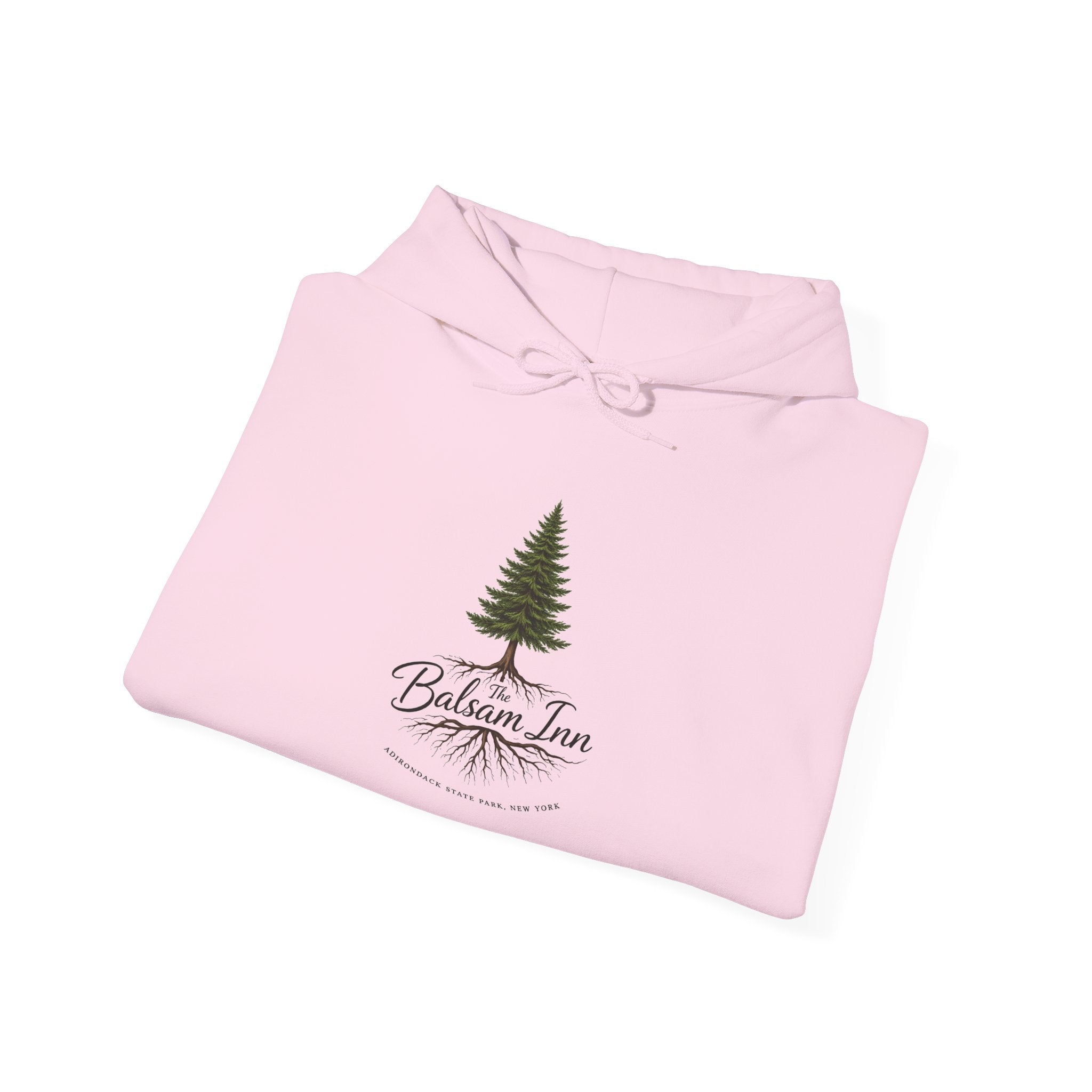 Hoodie - Balsam Inn Pine Tree Hoodie with Roots Logo