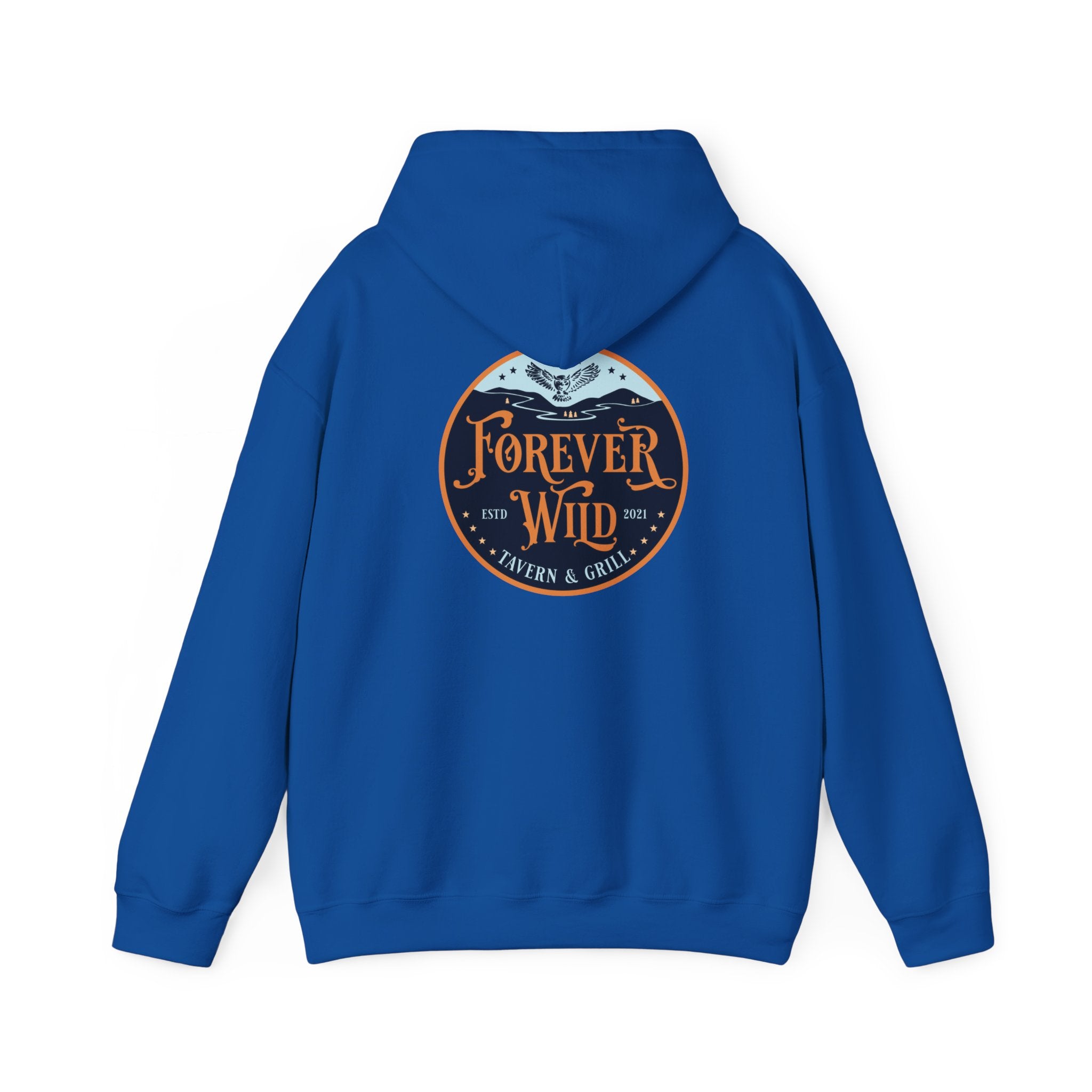Forever Wild Tavern hoodie | Pullover Sweatshirt, Both Sides