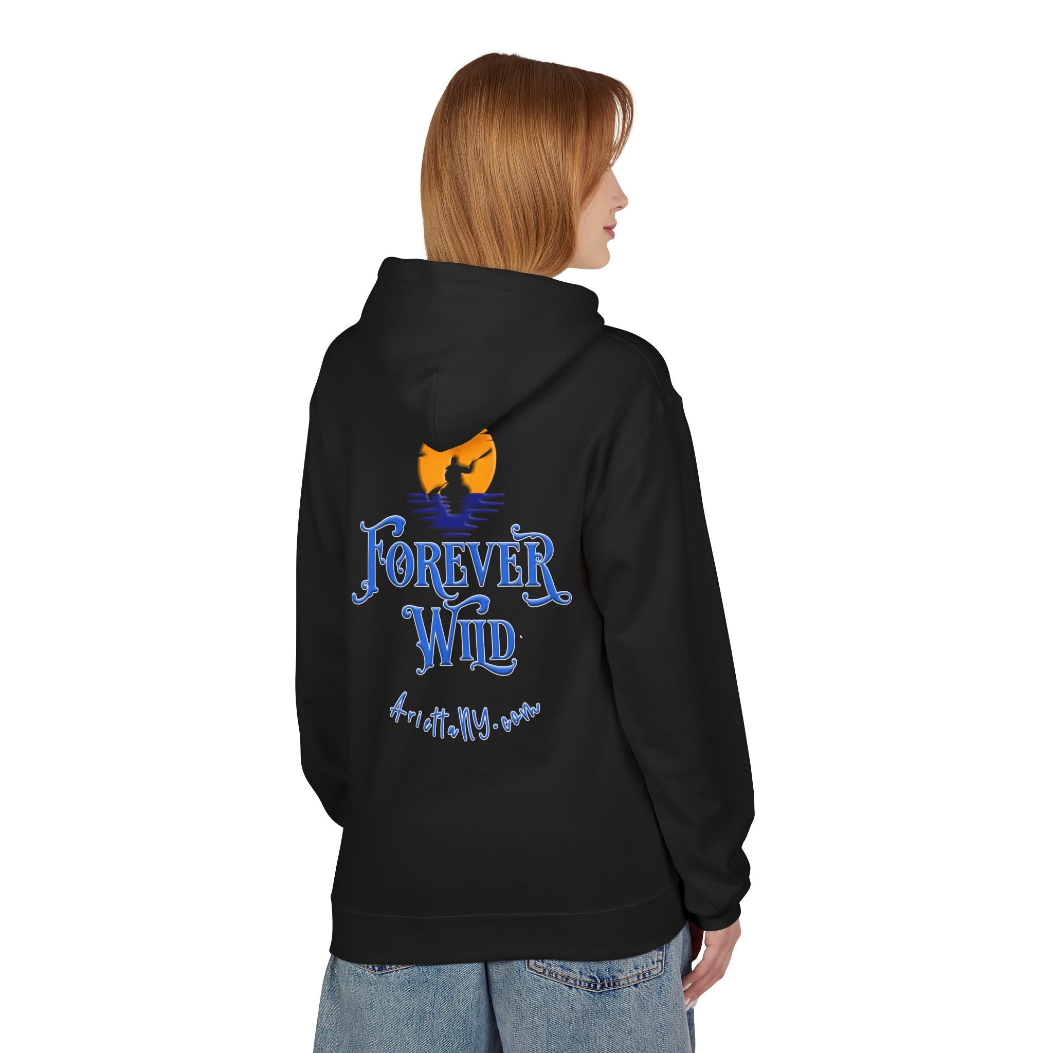 Forever Wild Tavern Adirondack Hoodie — Summer Logo