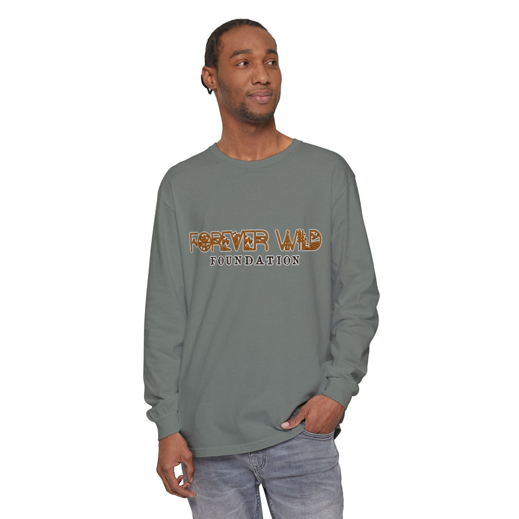 Forever Wild Foundation logo Long Sleeve T-Shirt | Nature Conservation