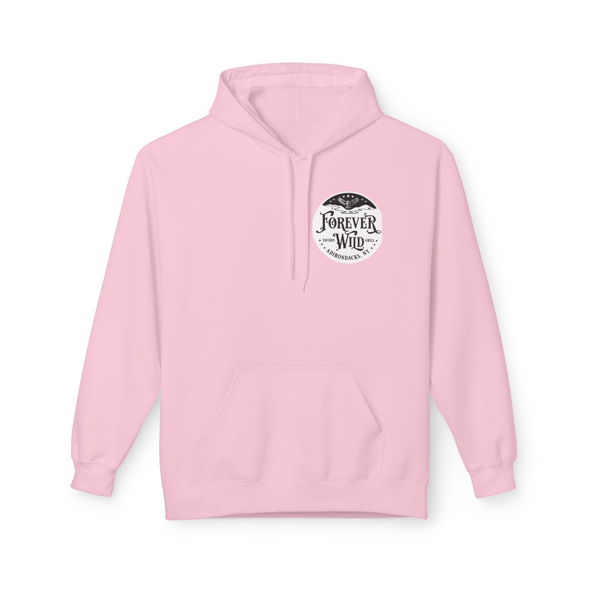Forever Wild Tavern Snowmobile Hoodie | Winter Logo UNISEX