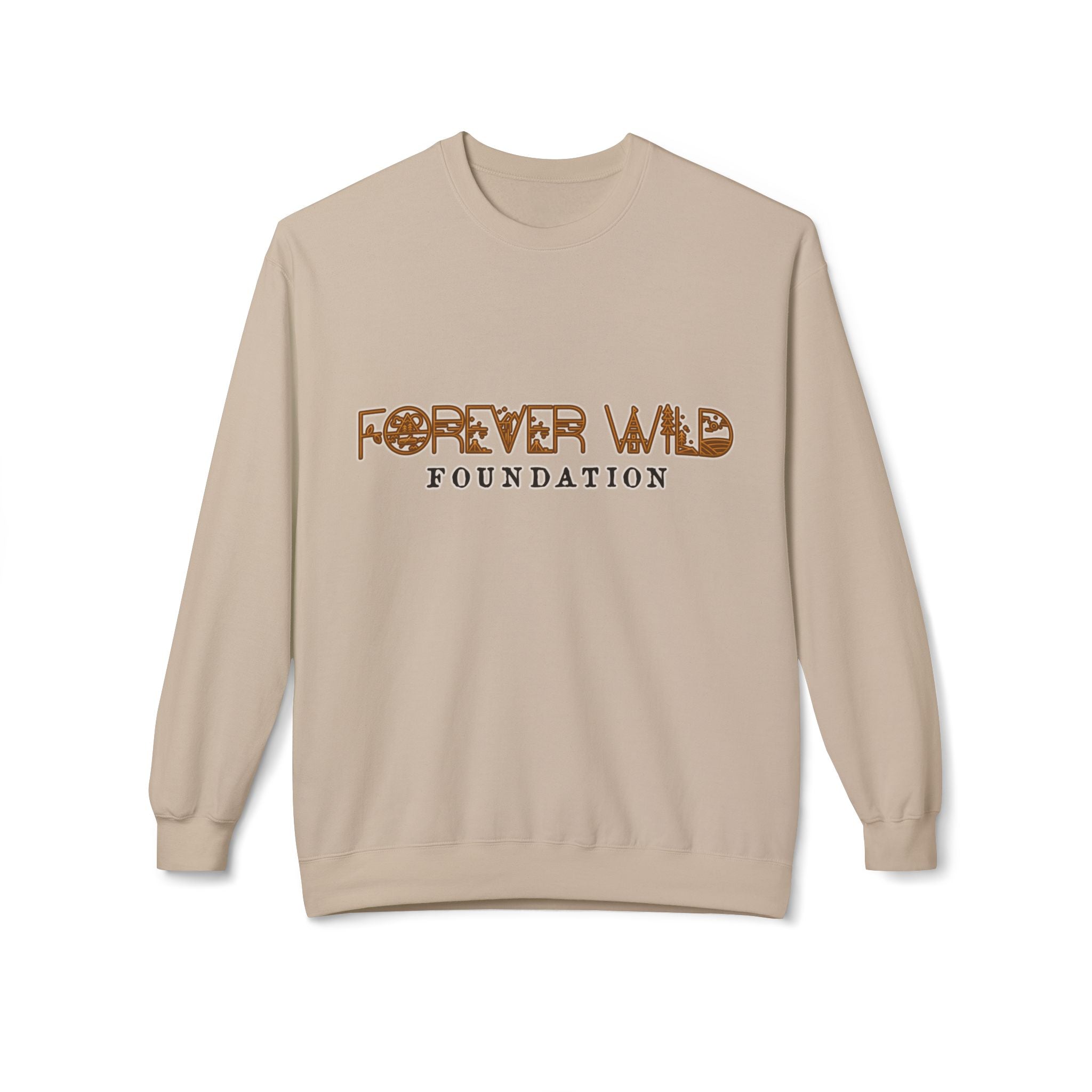 Forever Wild Foundation crewneck sweatshirt | Adirondacks Mercandise